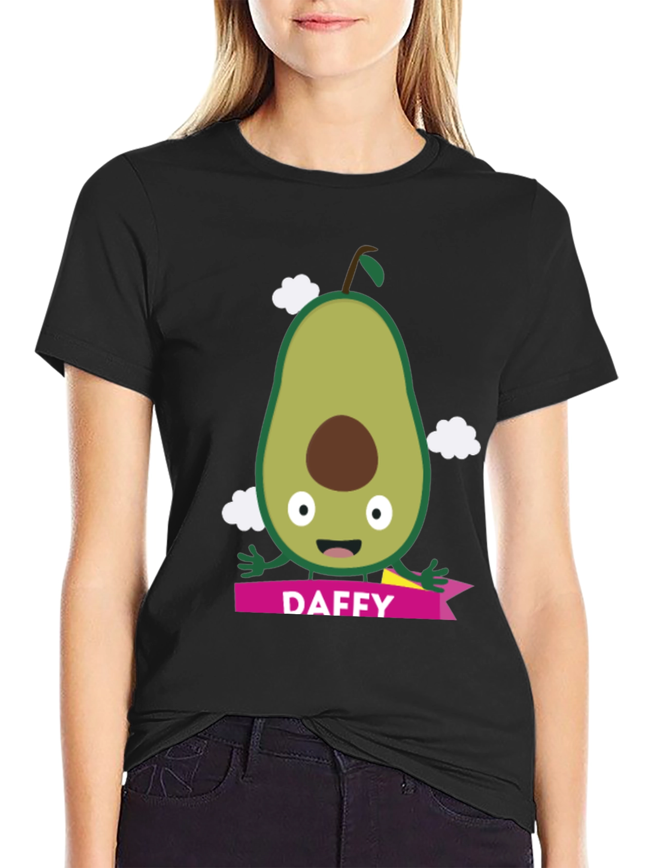 Funny Avocado DAFFY Graphic Tee