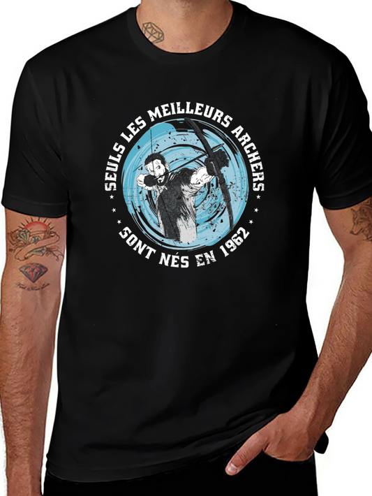 Archers Born in 1962 Black T-Shirt