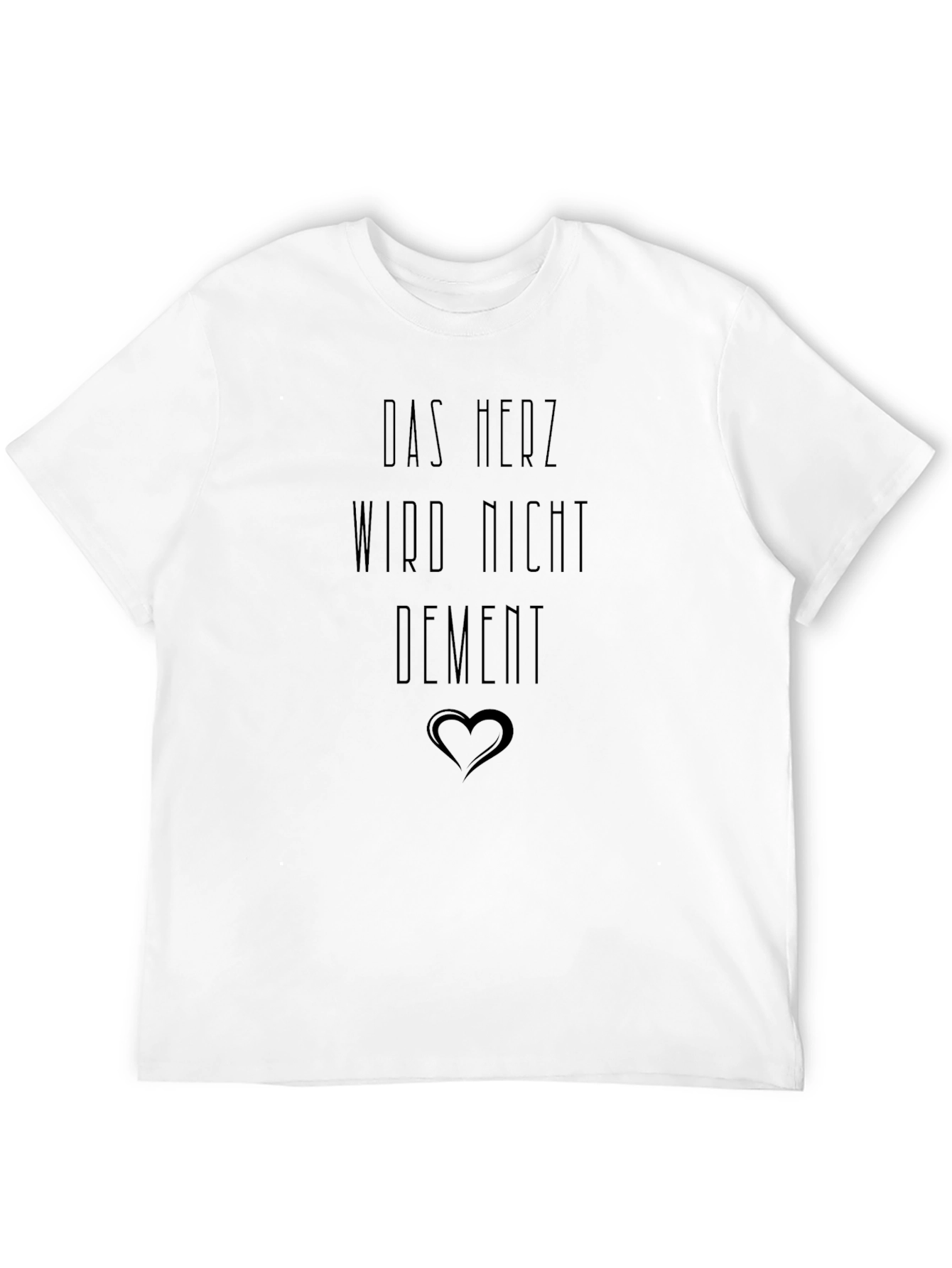 Das Herz Wird Nicht Dement Graphic Tee