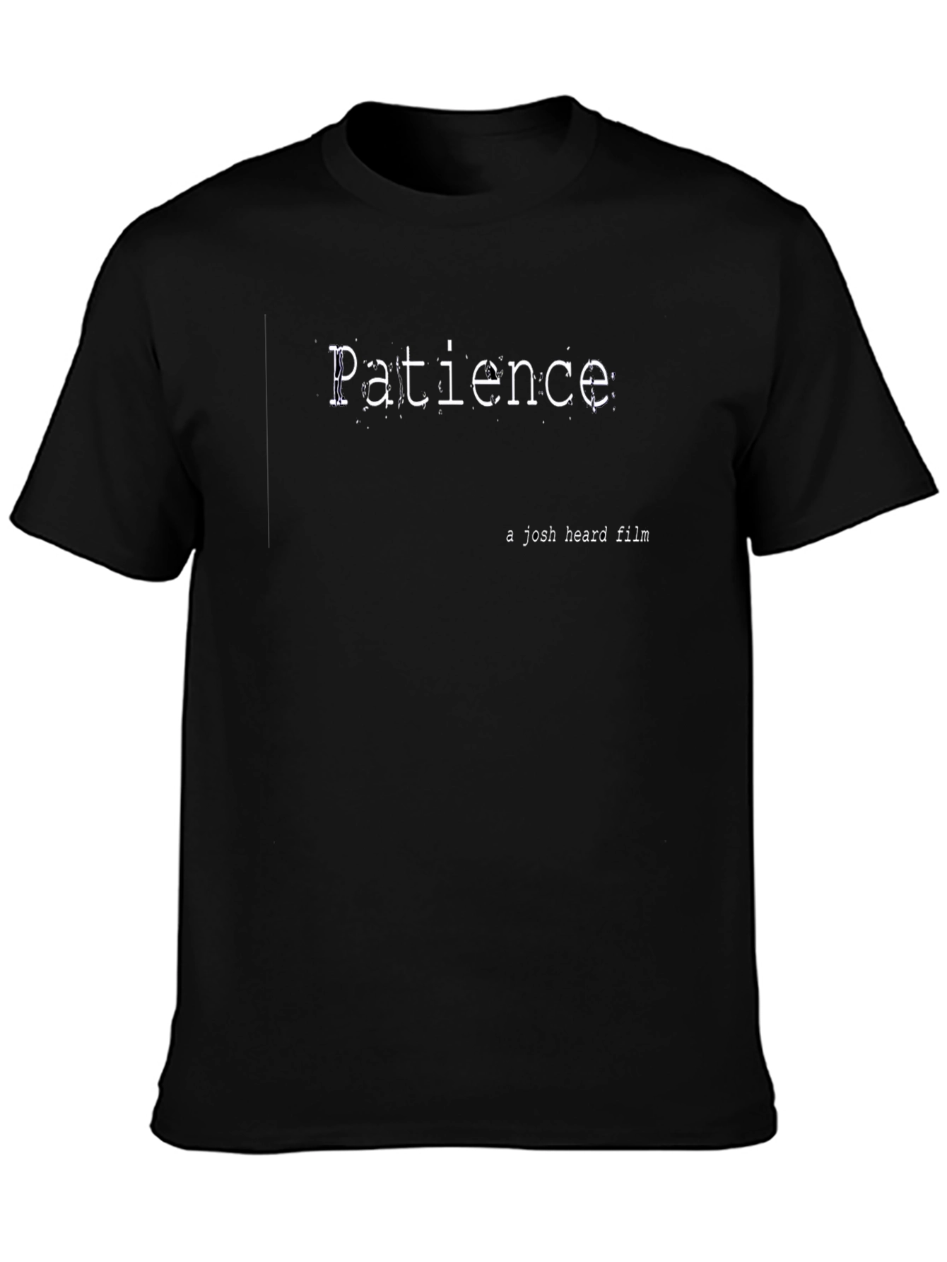 Patience Movie Black Graphic Tee