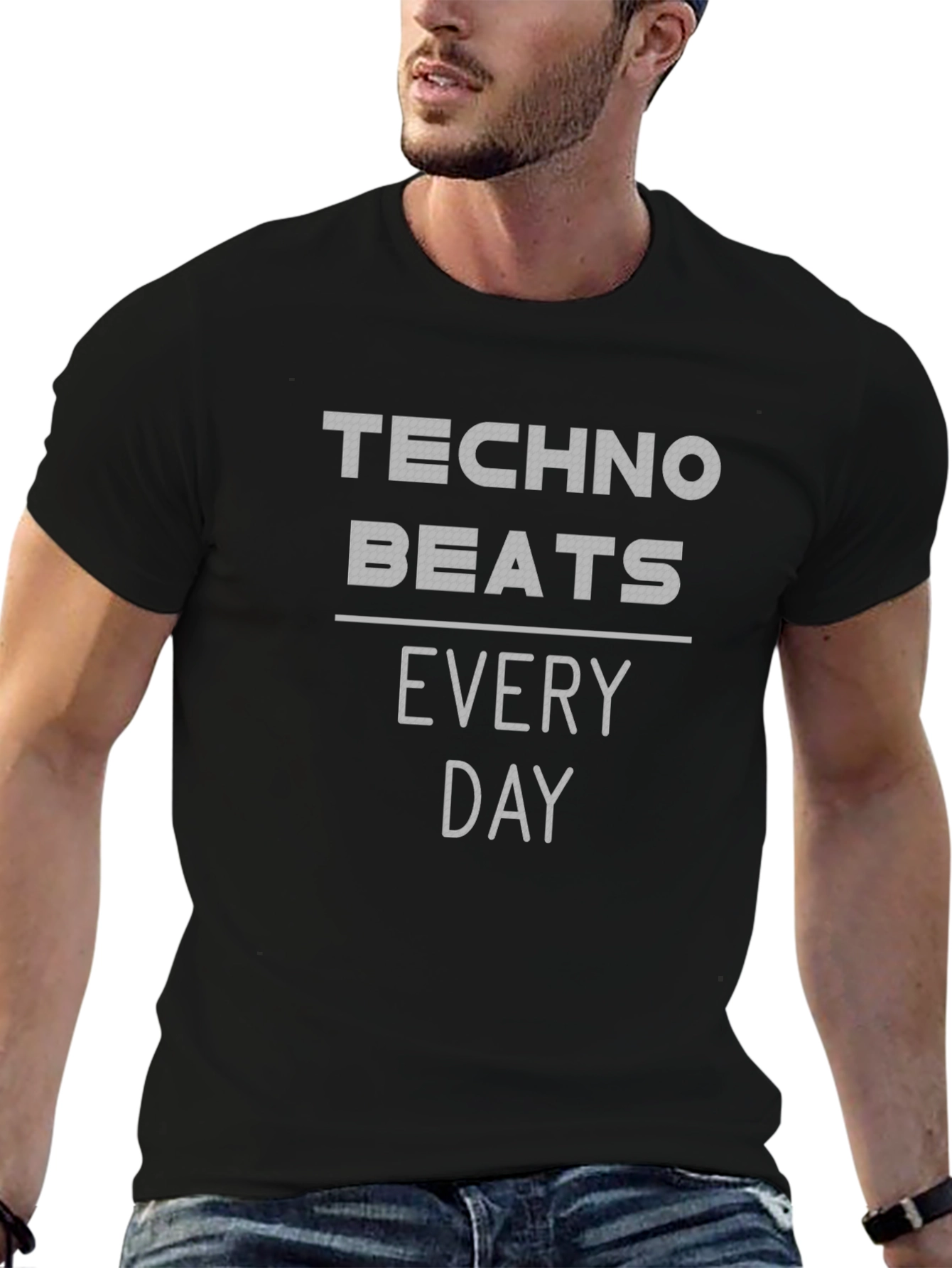 Techno Beats T-Shirt - Everyday Music Tee
