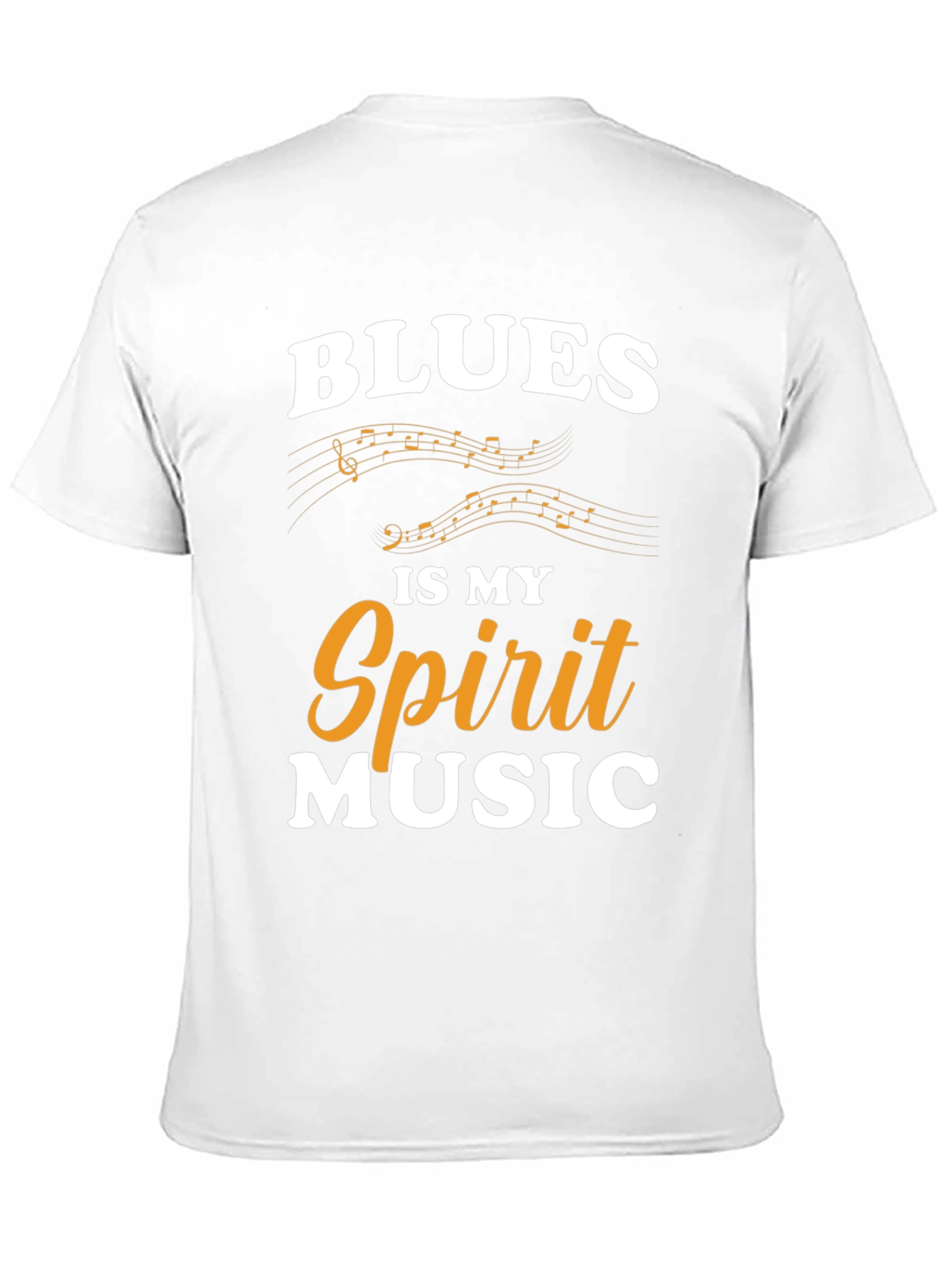 Blues Is My Spirit Music Graphic T-Shirt