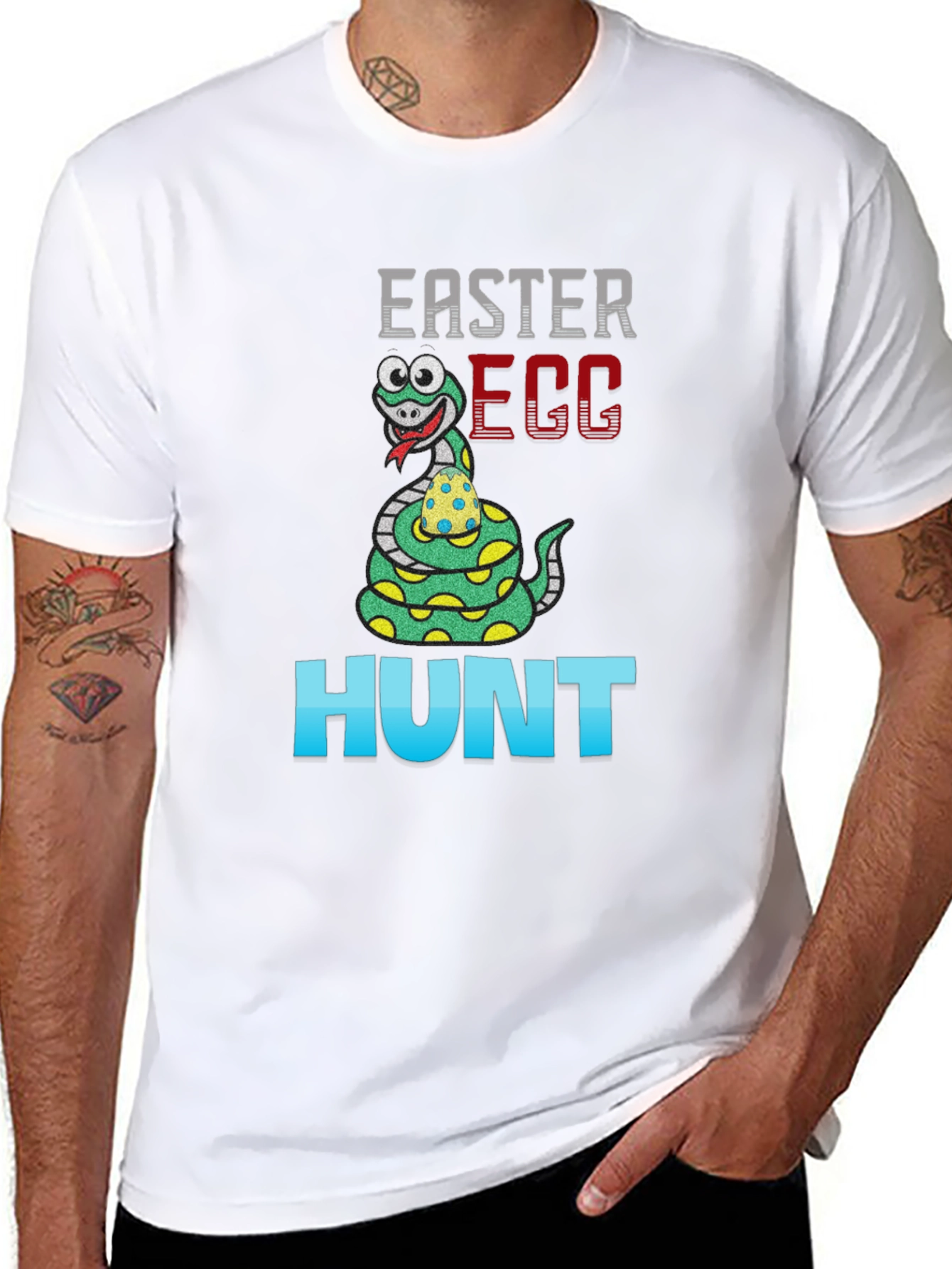 Easter Egg Hunt Snake T-Shirt