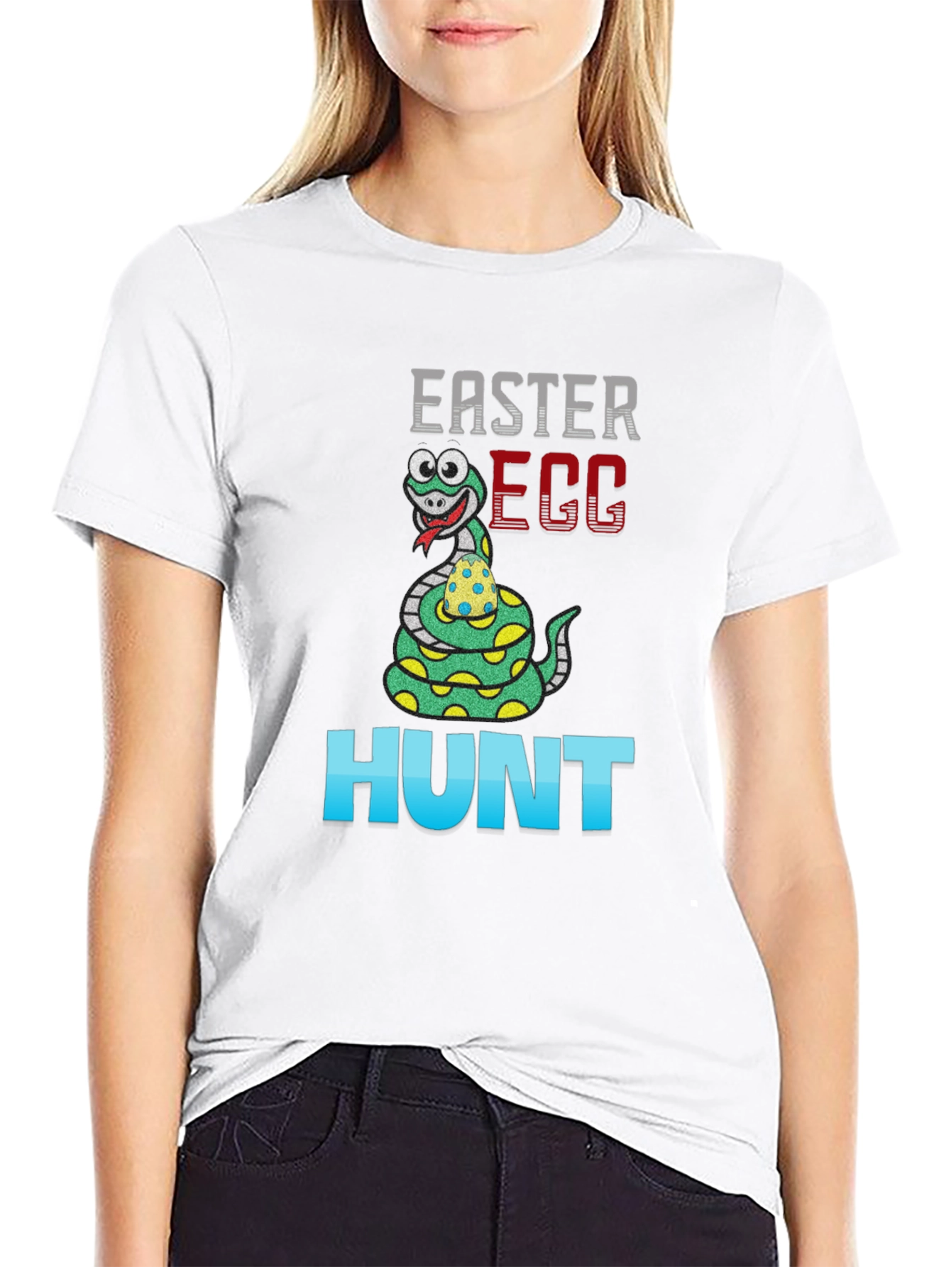 Easter Egg Hunt Snake T-Shirt