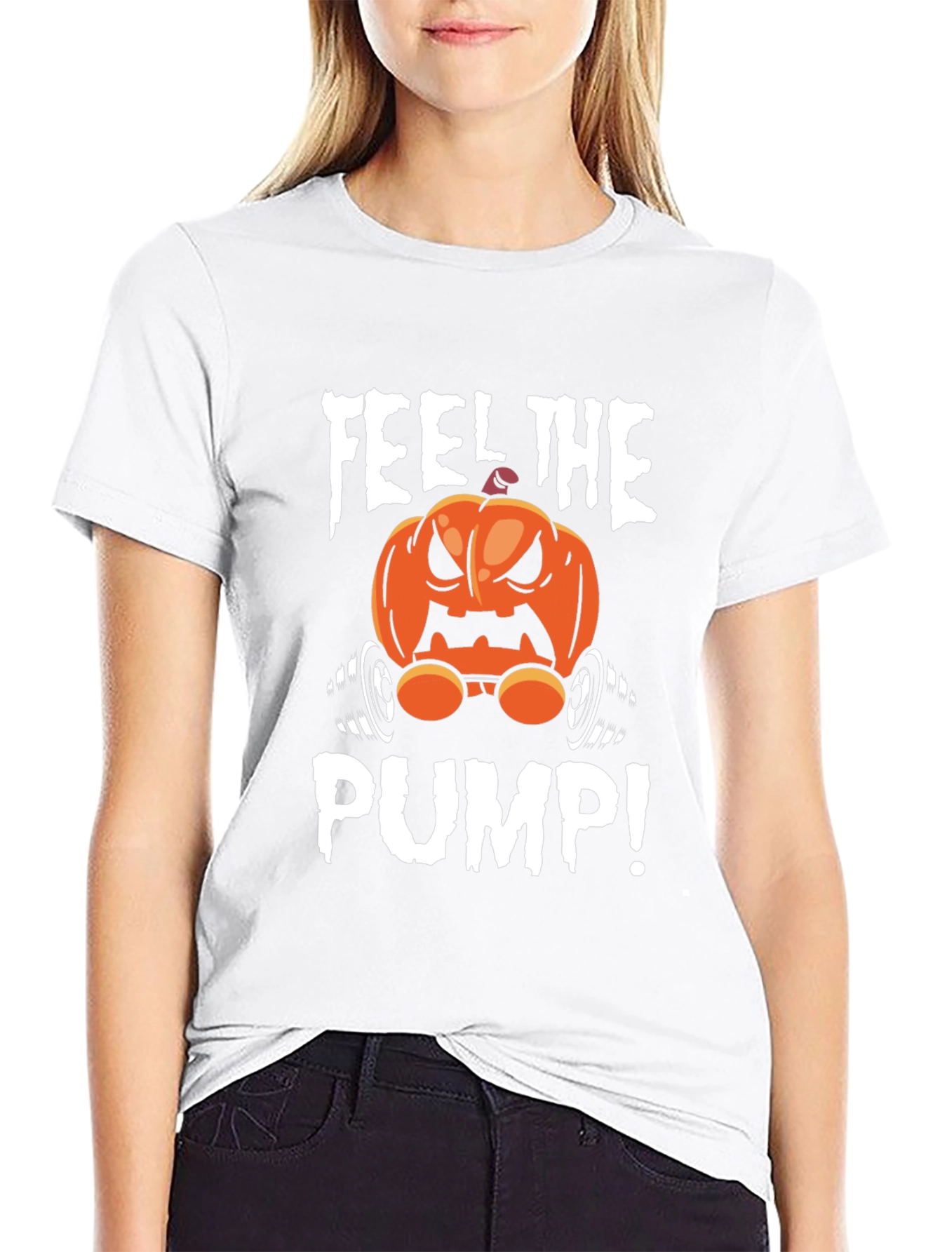 Feel The Pump Halloween Gym T-Shirt