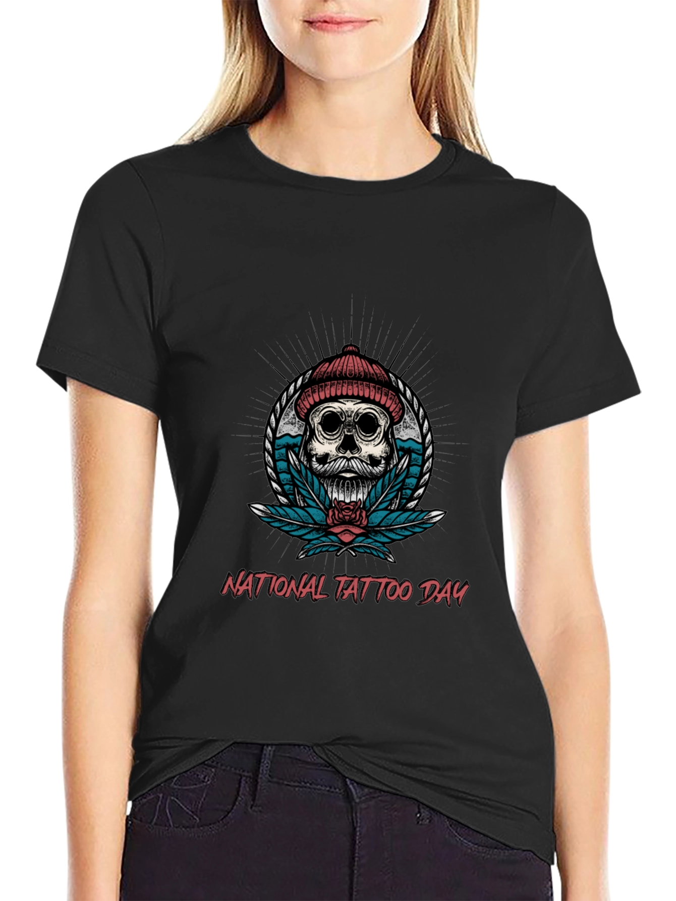 National Tattoo Day Graphic T-Shirt
