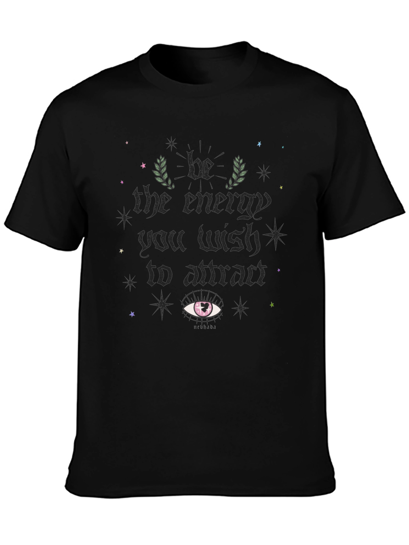 Energy Attraction Black T-Shirt