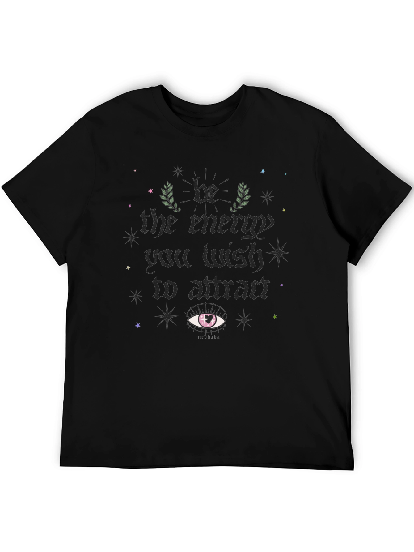 Energy Attraction Black T-Shirt