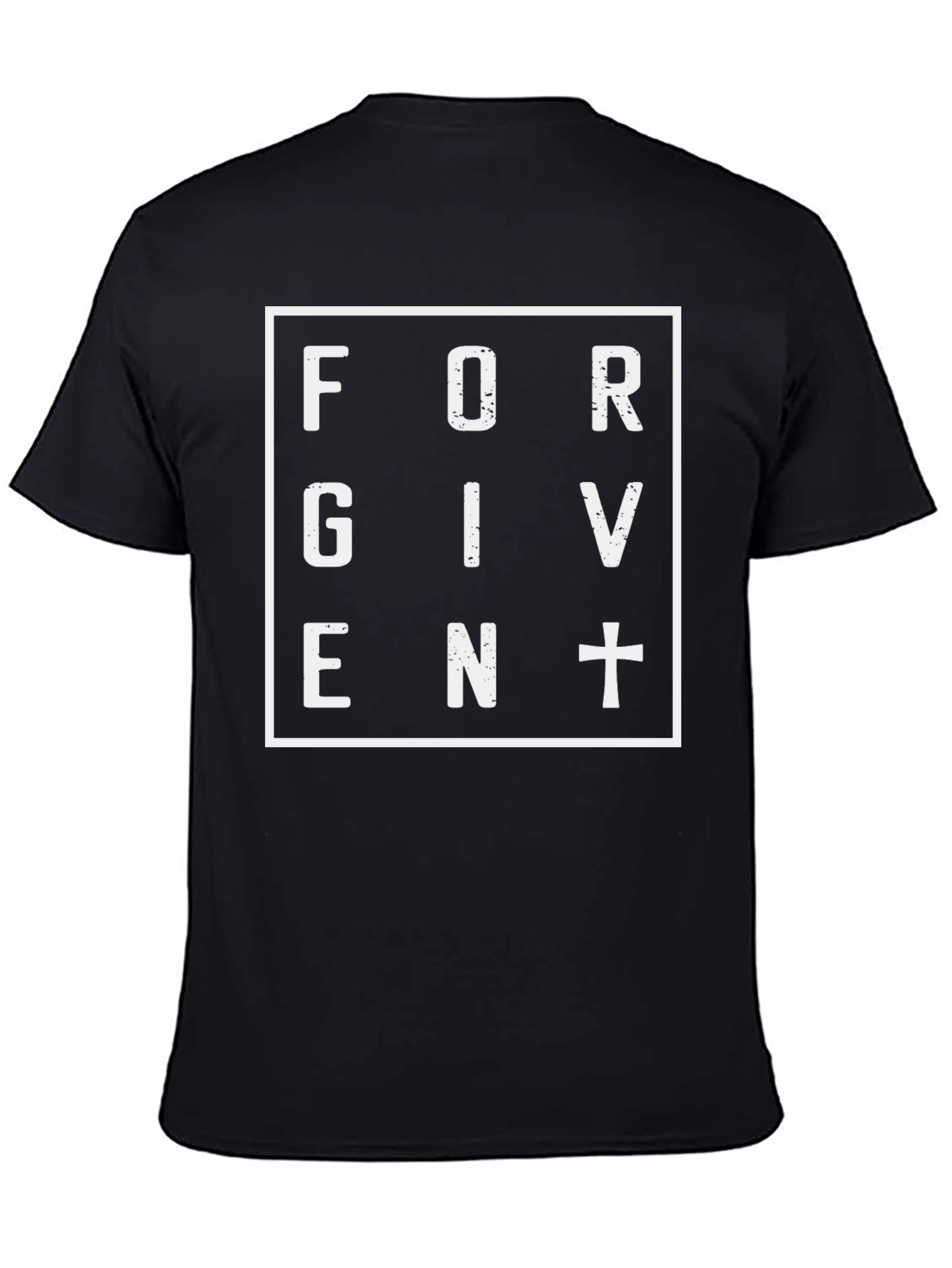 Forgiven T-Shirt - Black Christian Tee