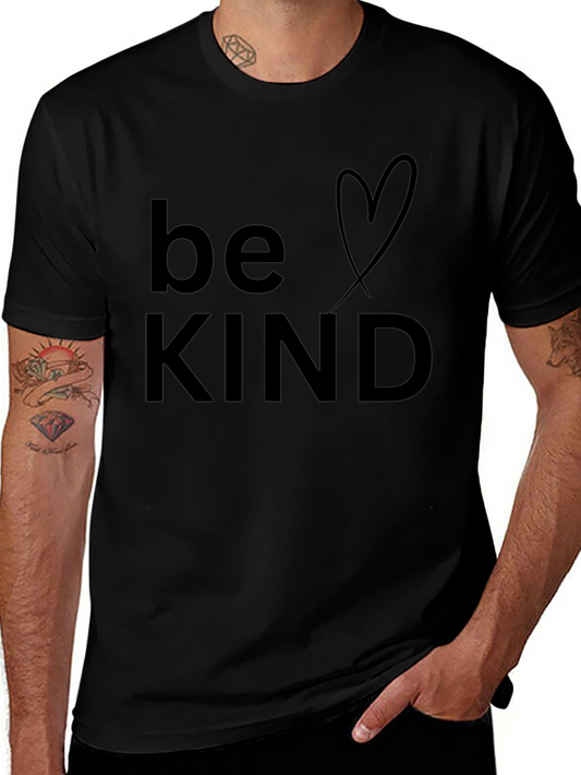 Be Kind Graphic Tee - Soft Cotton Comfort