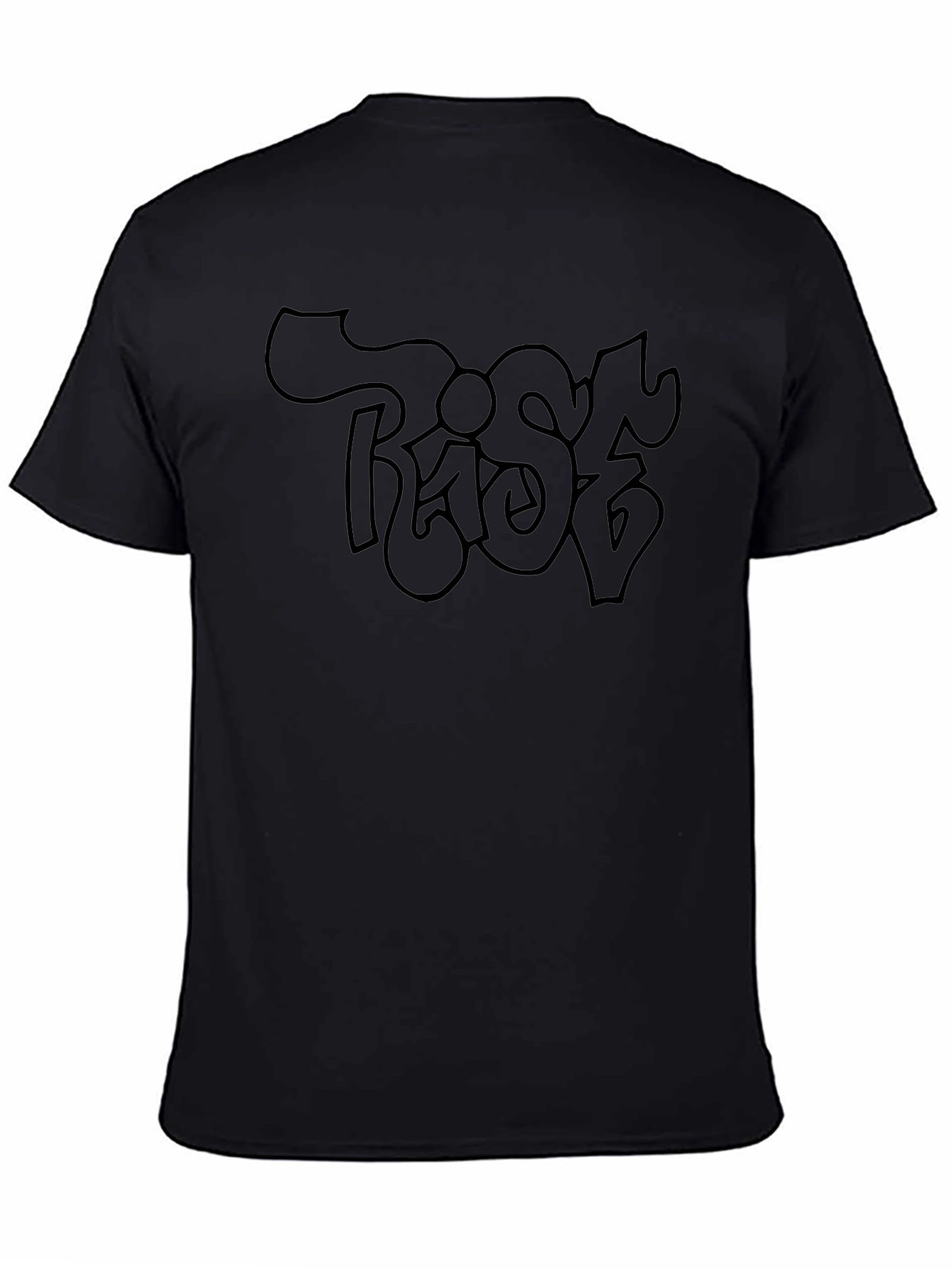 Rise Graffiti Style Black T-Shirt