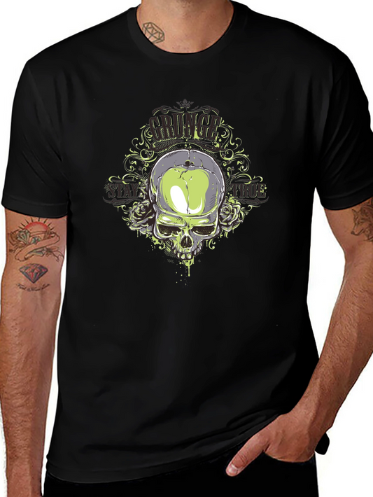 Skull & Roses Graphic T-Shirt - Mens