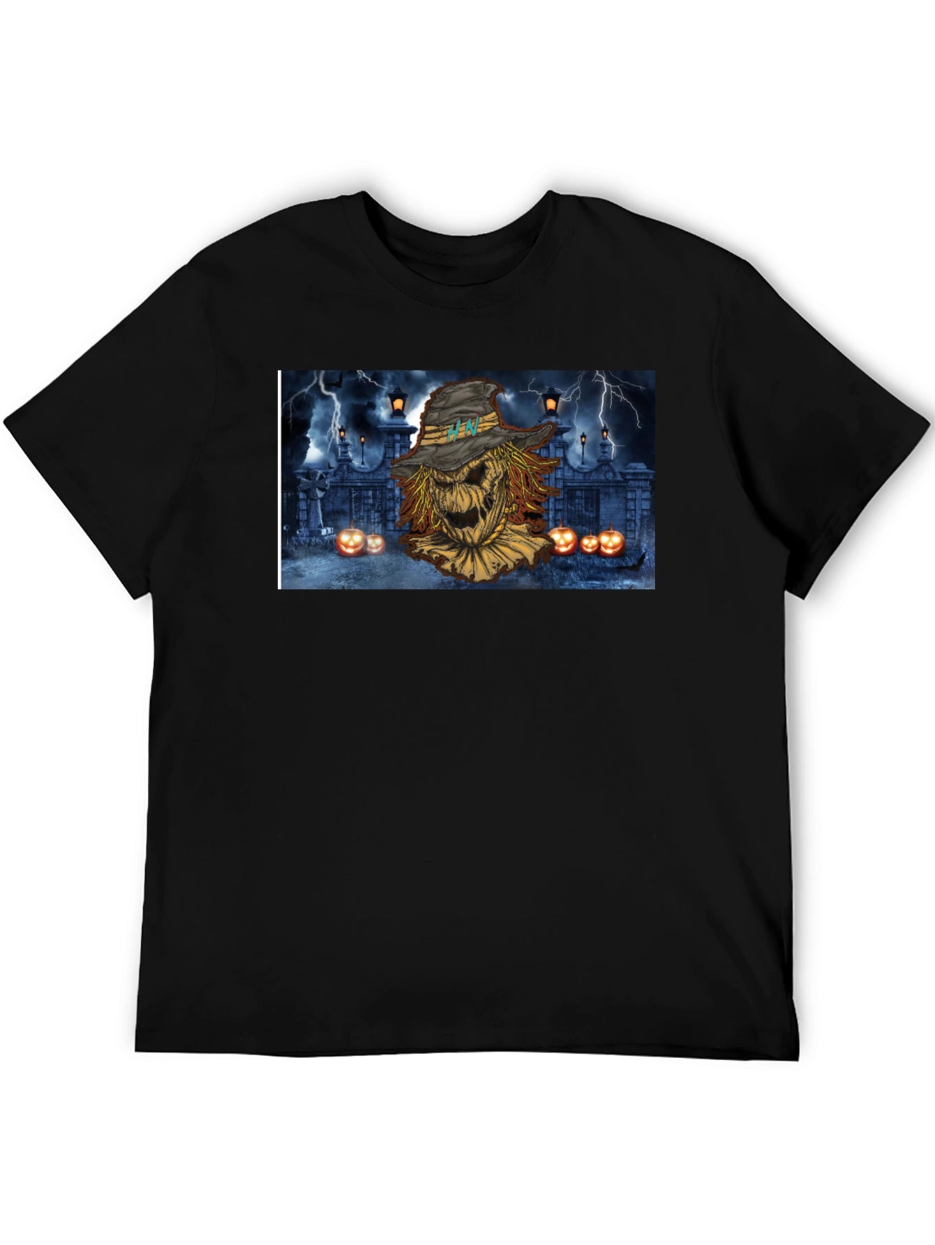 Spooky Scarecrow Halloween T-Shirt