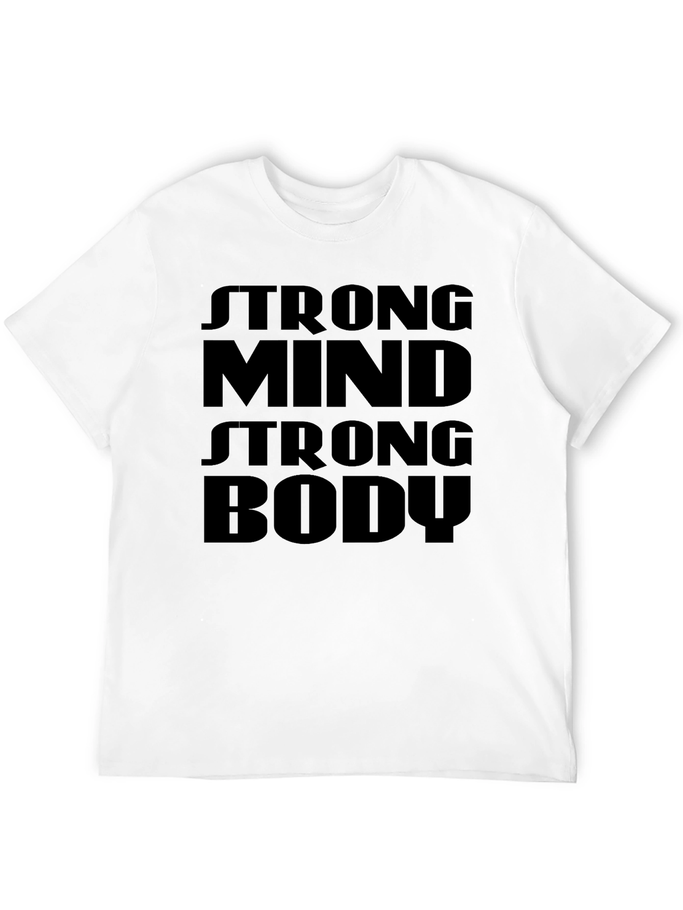 Strong Mind Strong Body Graphic T-Shirt