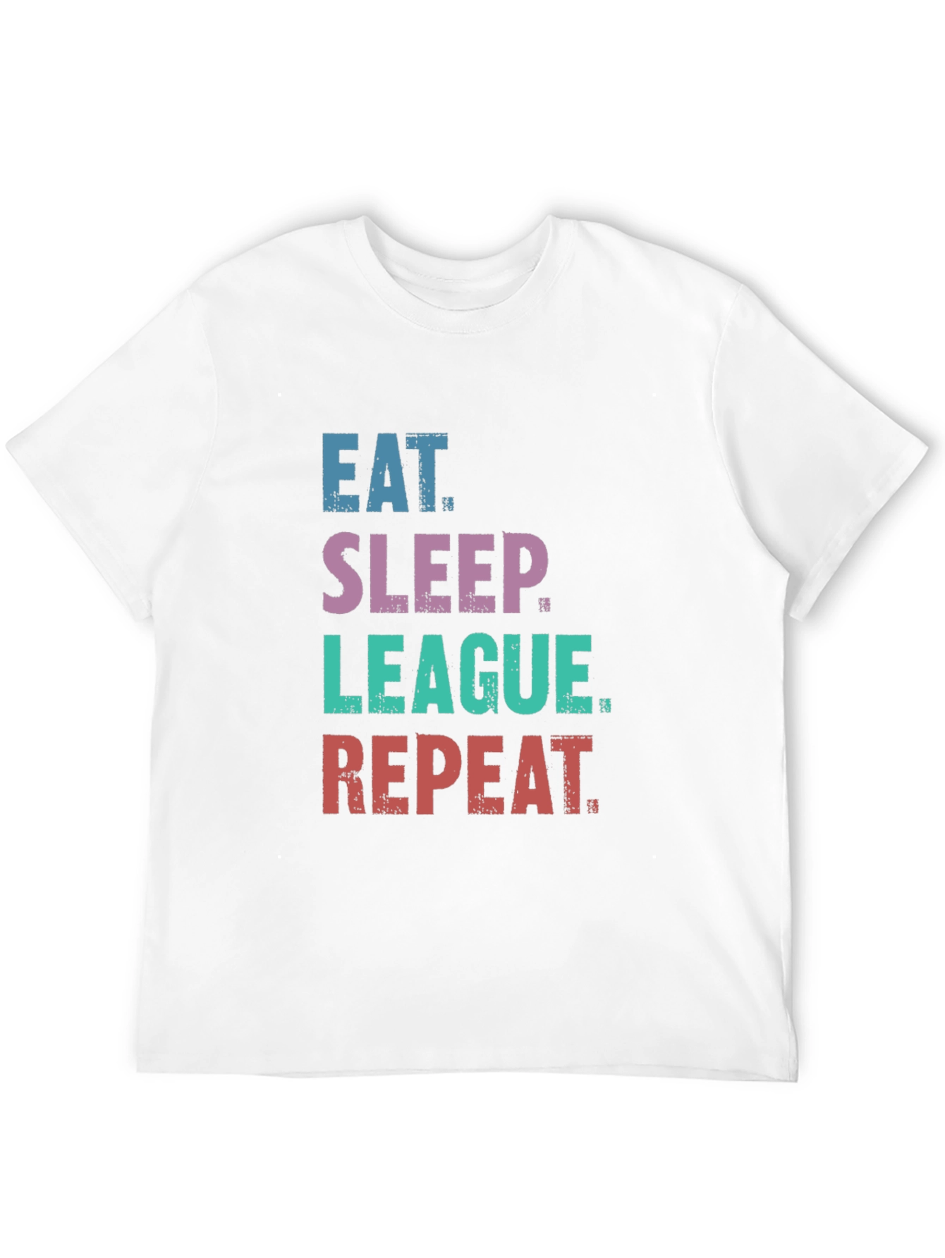 Eat Sleep League Repeat T-Shirt