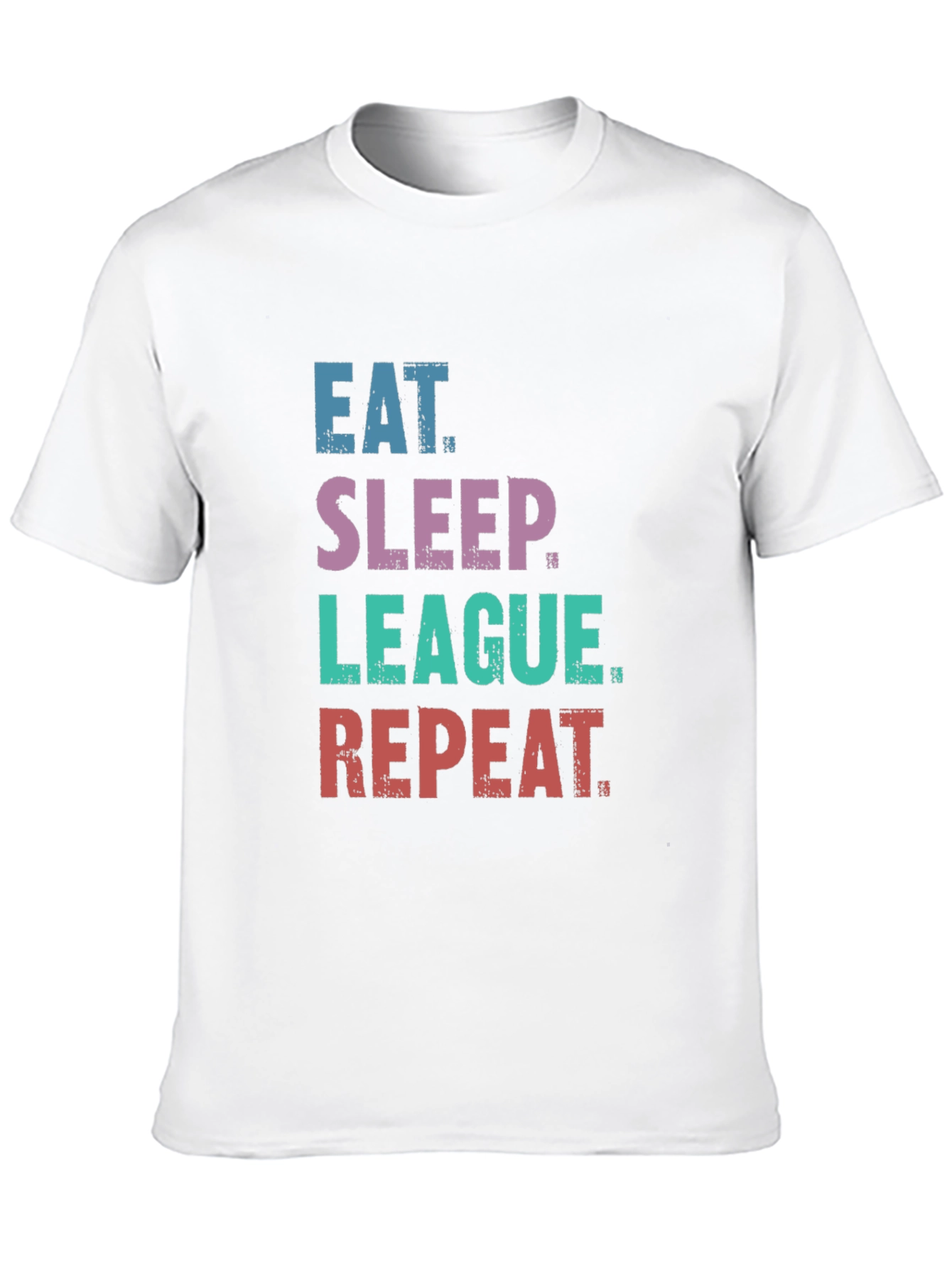 Eat Sleep League Repeat T-Shirt