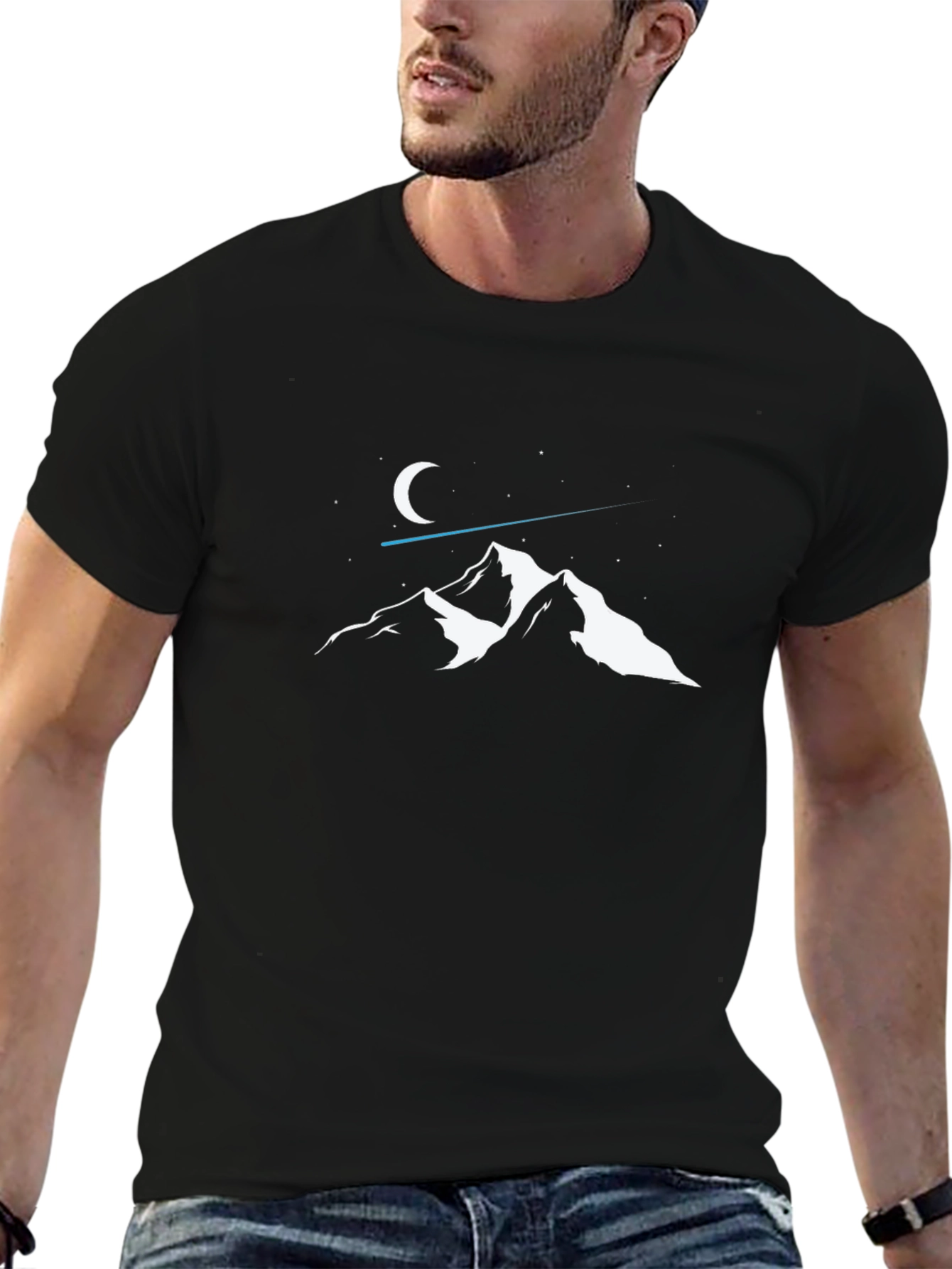 Mountain Scene Graphic Tee