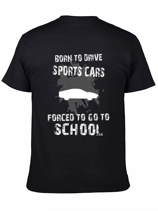 Born to Drive Sports Cars Mens T-Shirt