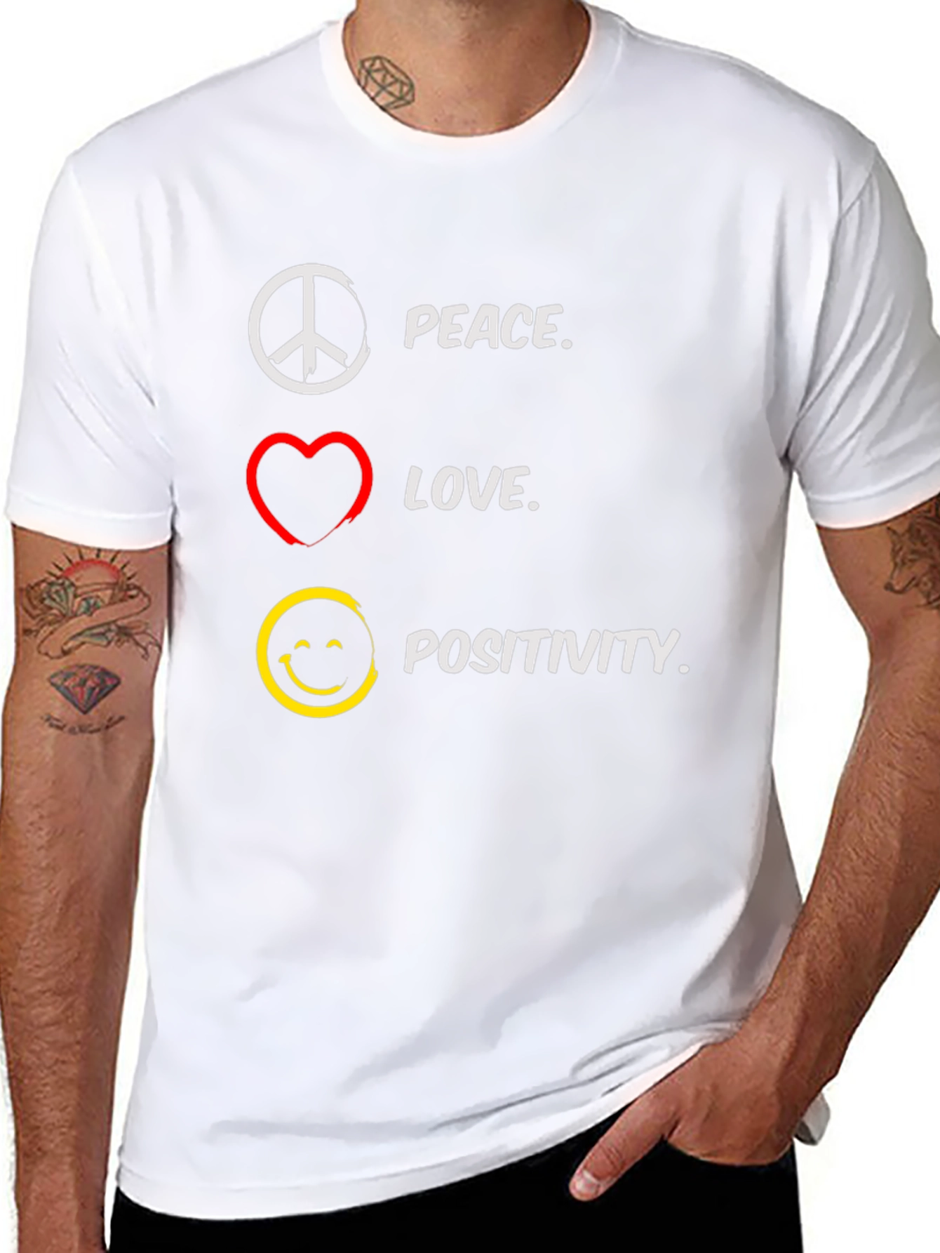 Peace Love Positivity T-Shirt