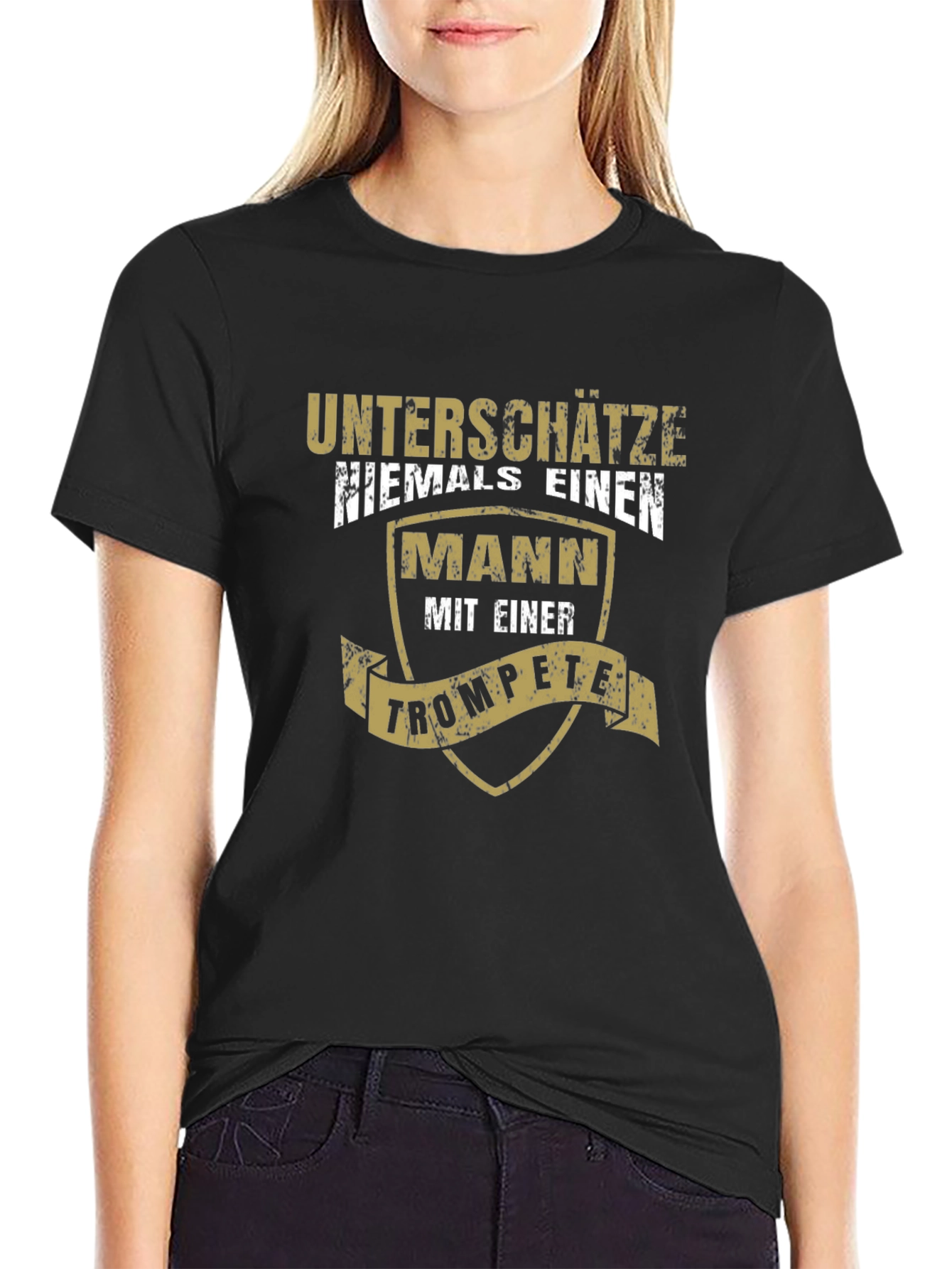 Trumpet Player T-Shirt - Never Underestimate