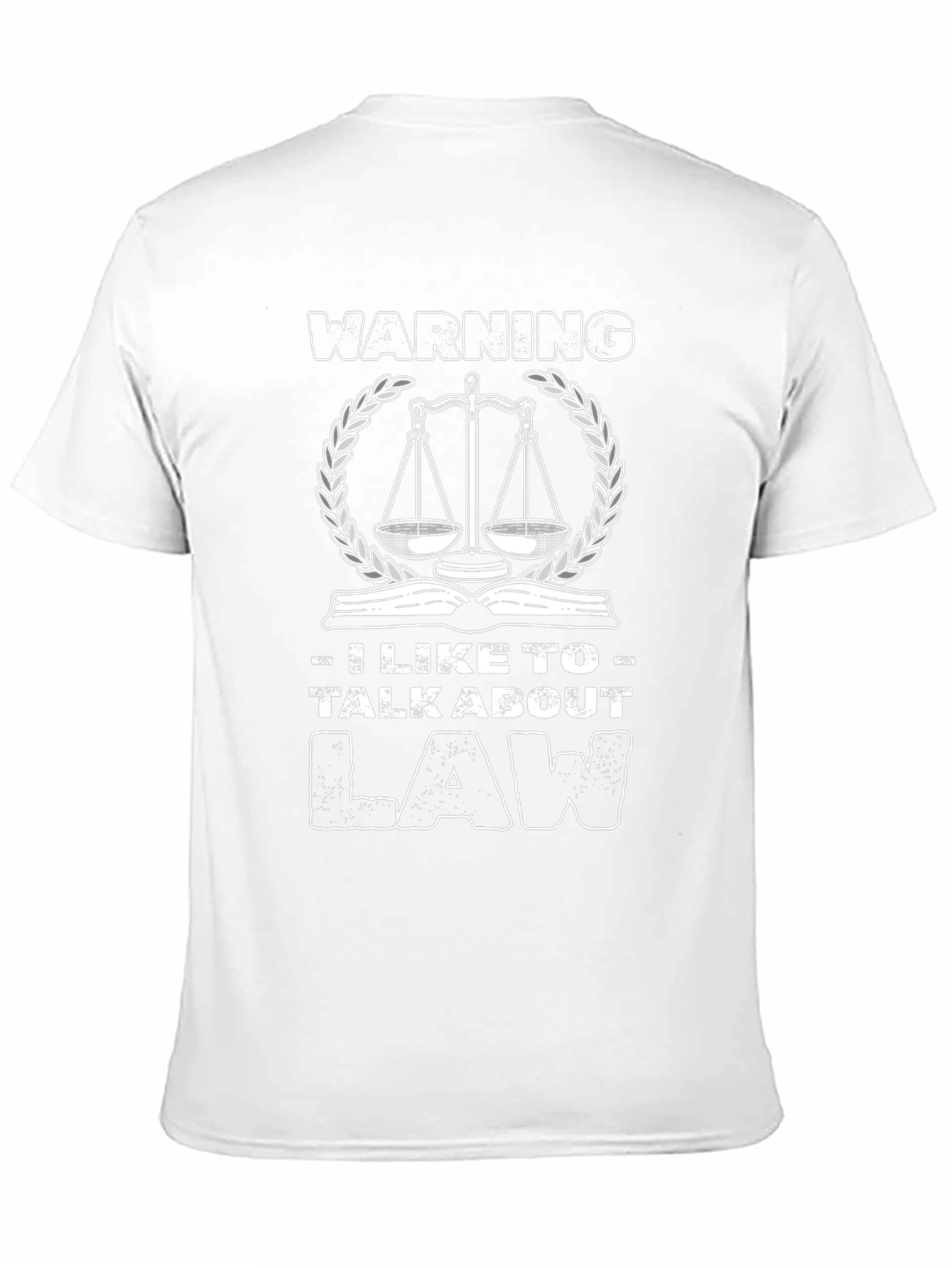 Warning I Like to Talk About Law T-Shirt