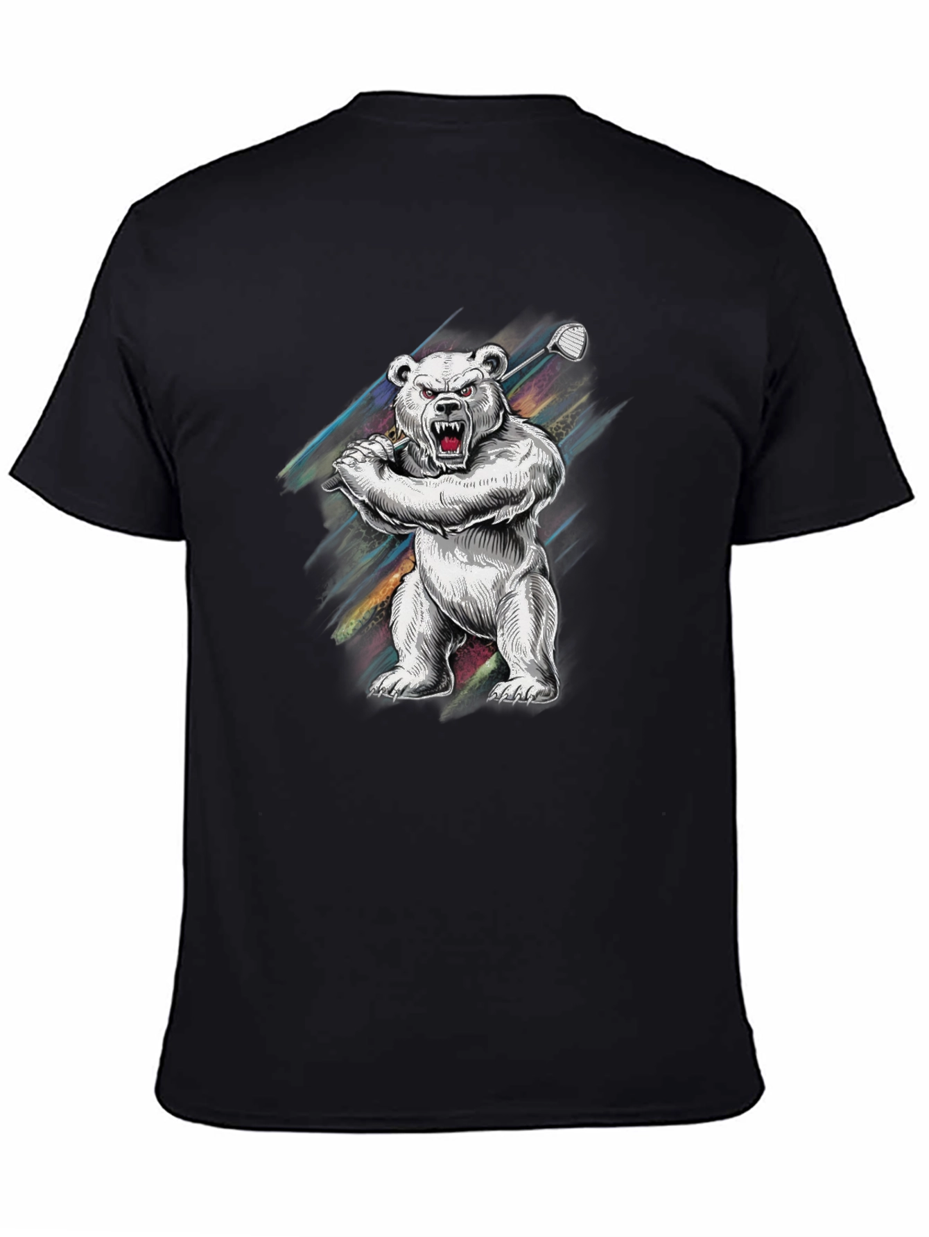 Golf Bear Graphic Tee - Cool & Unique Design