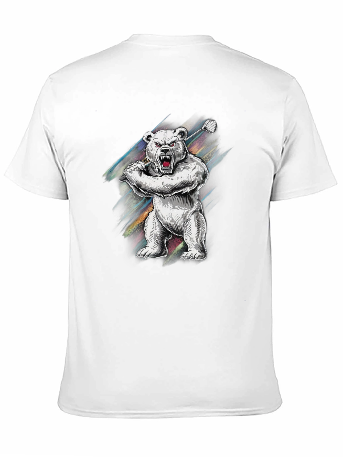 Golf Bear Graphic Tee - Cool & Unique Design