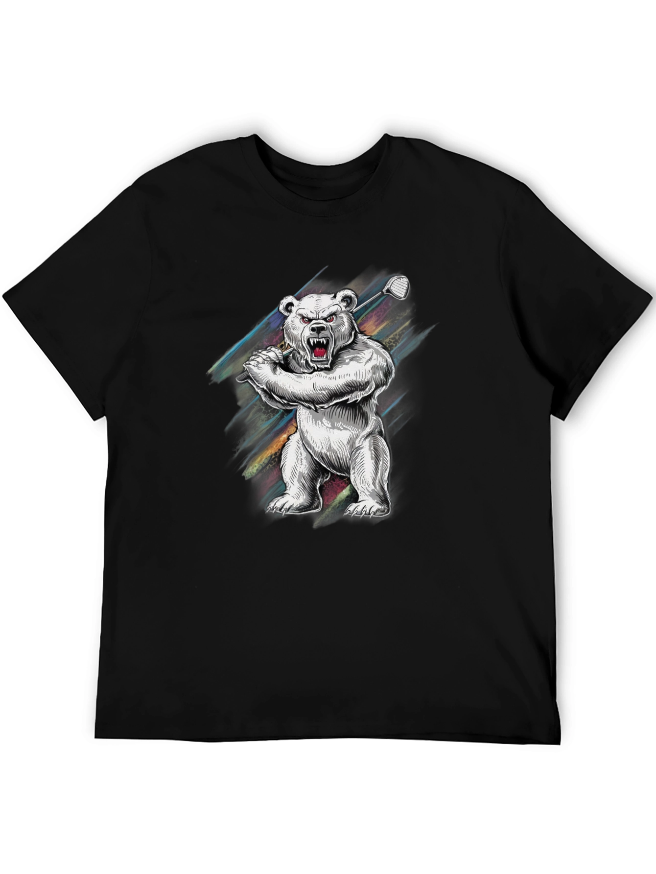 Golf Bear Graphic Tee - Cool & Unique Design