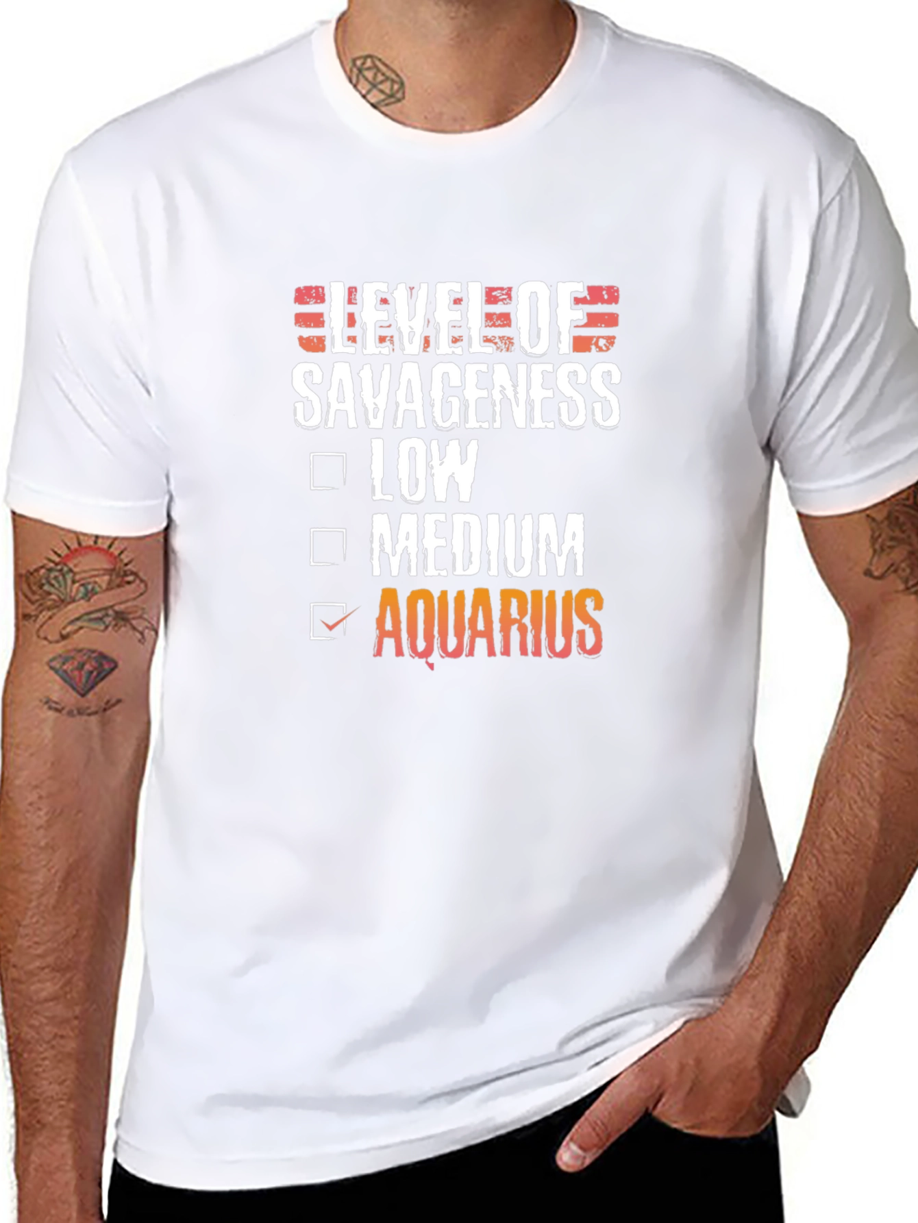 Aquarius Level of Savageness T-Shirt