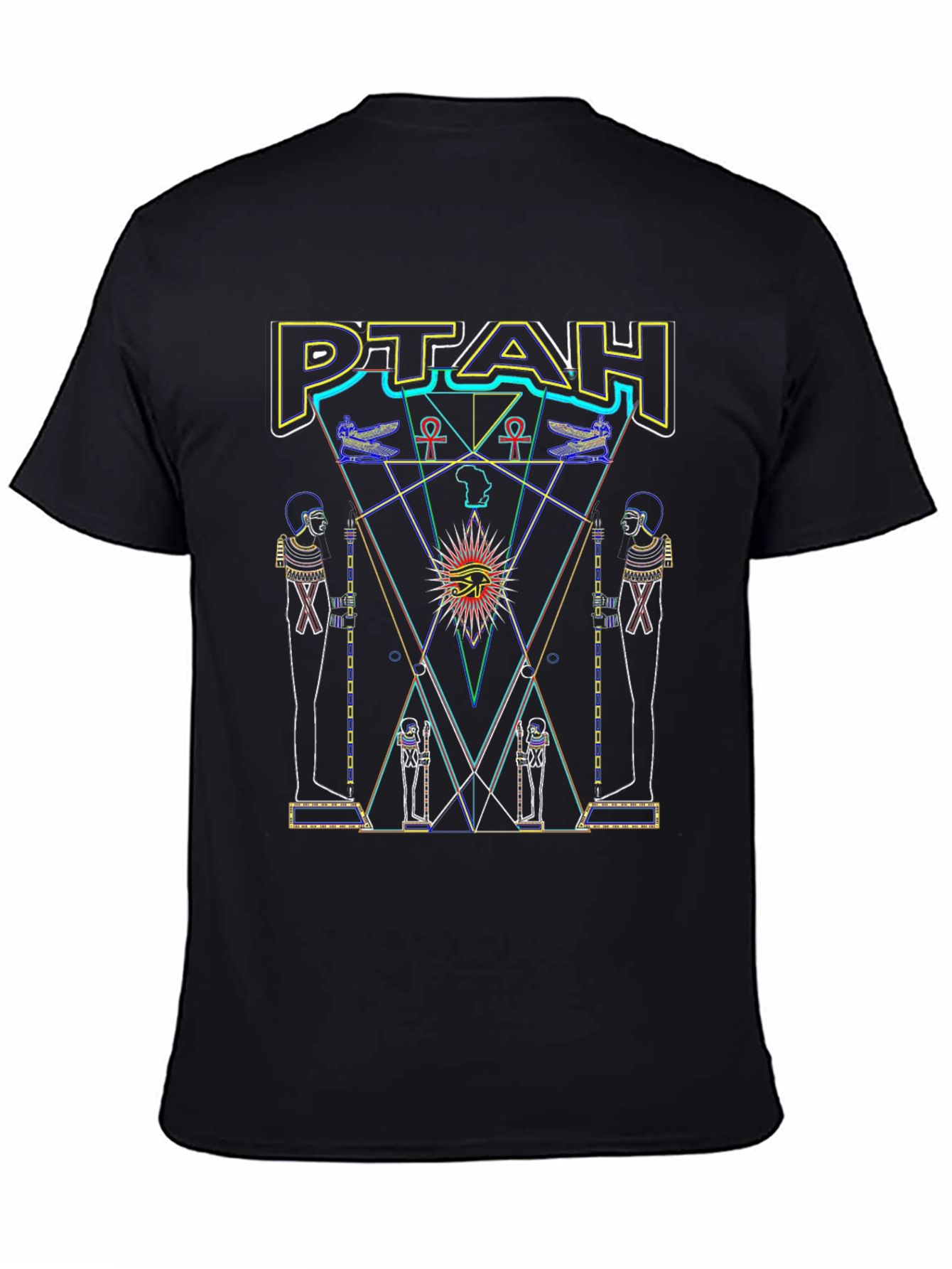 PTAH Graphic T-Shirt - Egyptian Design