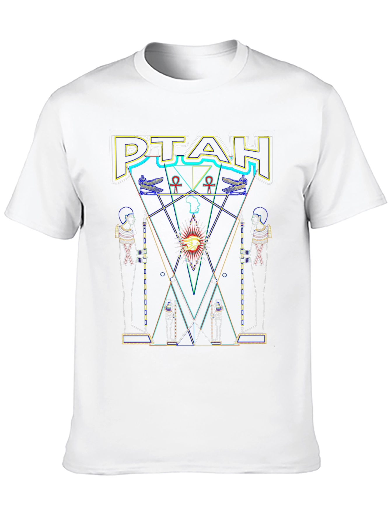PTAH Graphic T-Shirt - Egyptian Design