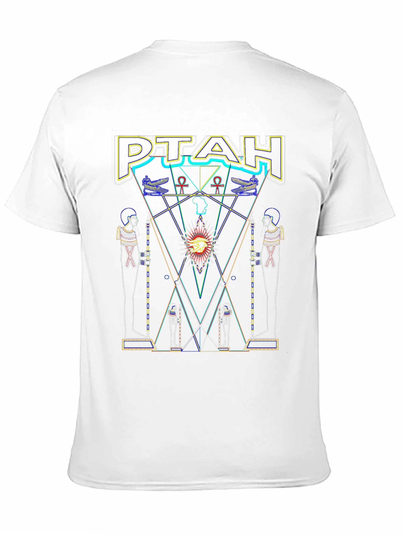 PTAH Graphic T-Shirt - Egyptian Design