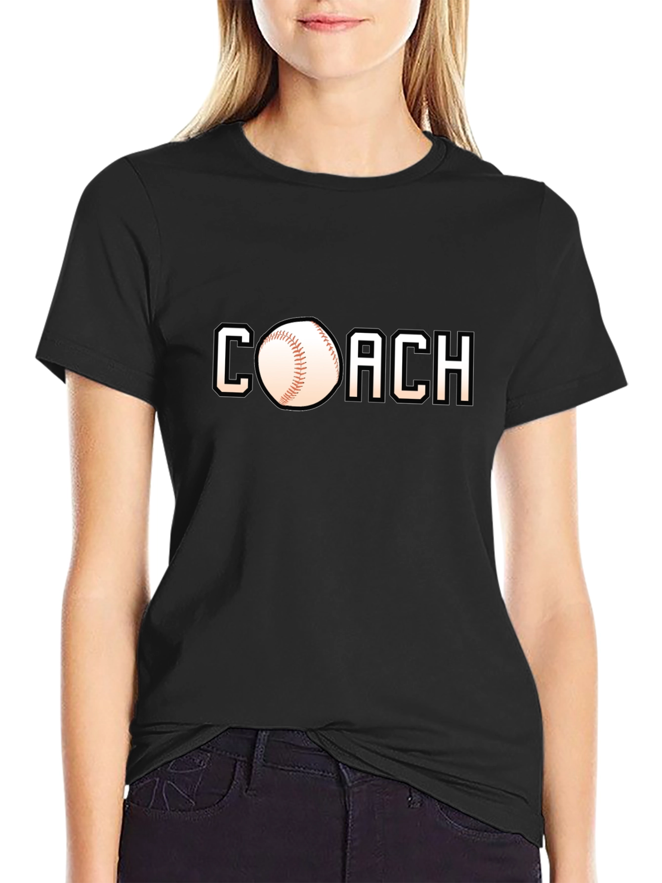 Coach Baseball Graphic T-Shirt