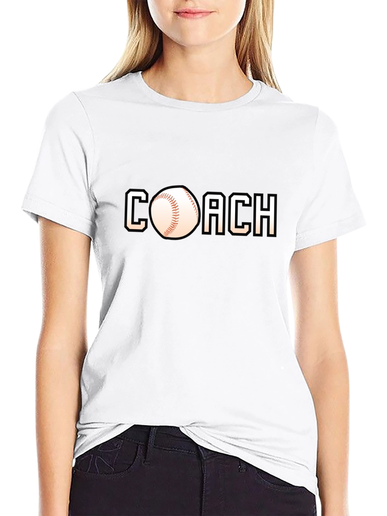 Coach Baseball Graphic T-Shirt