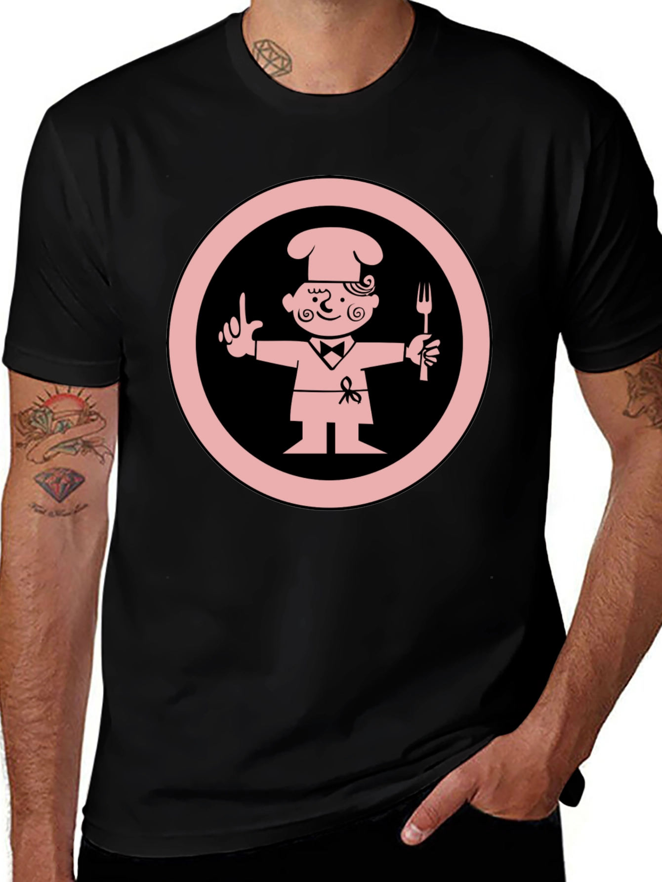 Chef Graphic Tee - Retro Kitchen Humor