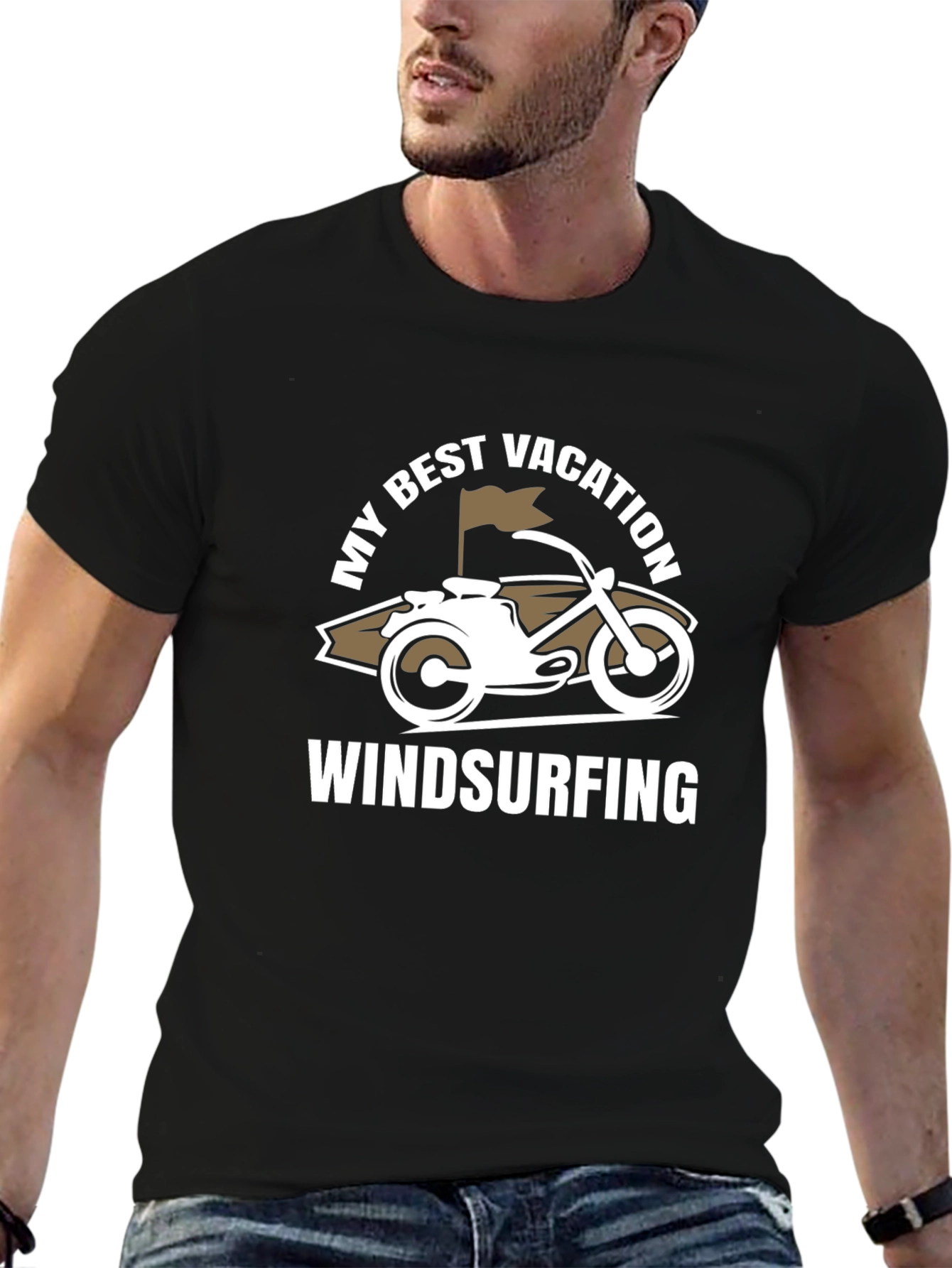 Windsurfing Vacation T-Shirt - Travel & Adventure Tee