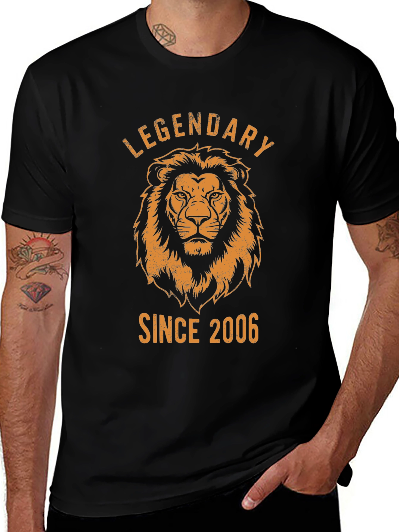Legendary Since 2006 Lion Graphic Tee