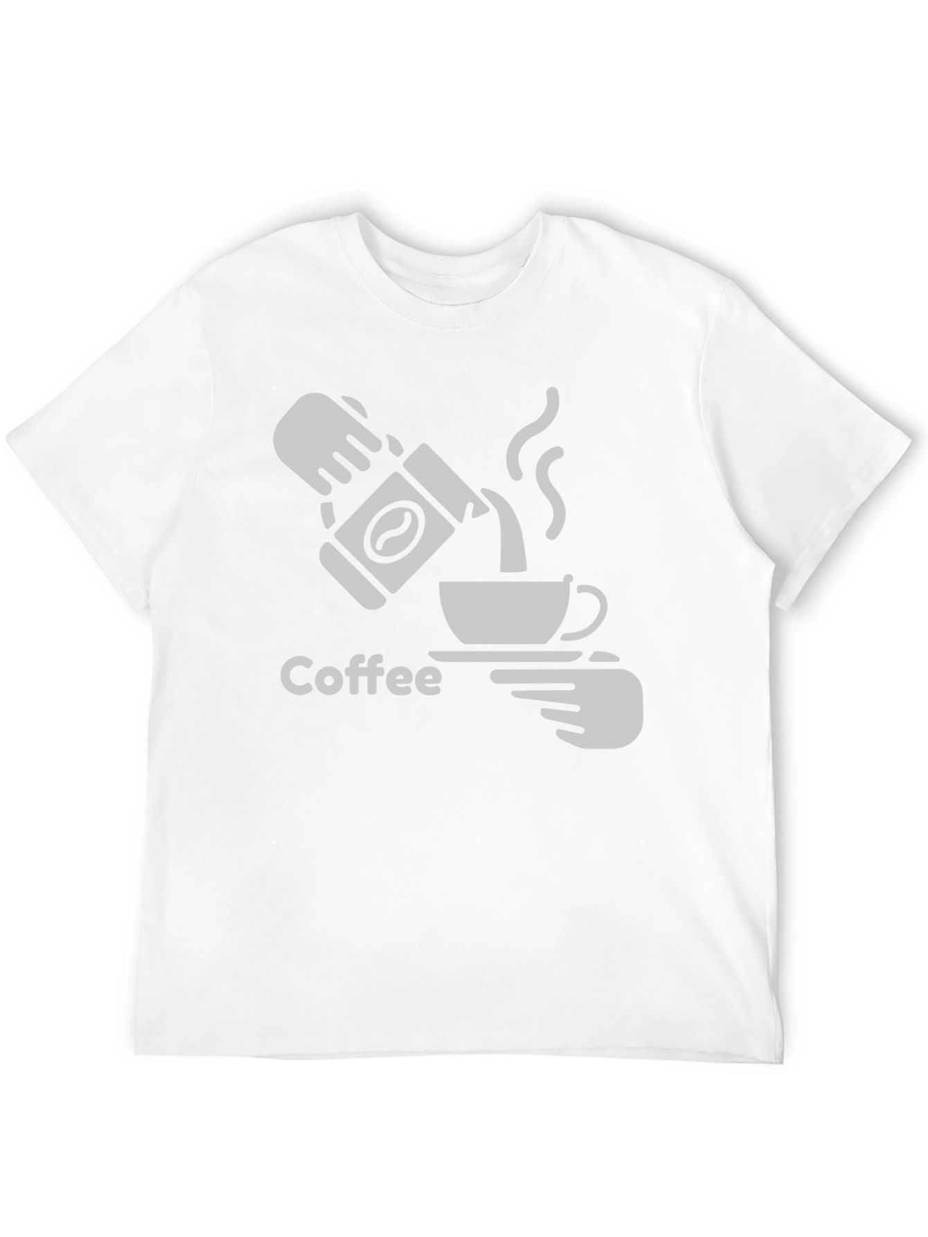 Coffee Graphic Tee - Black Casual T-Shirt