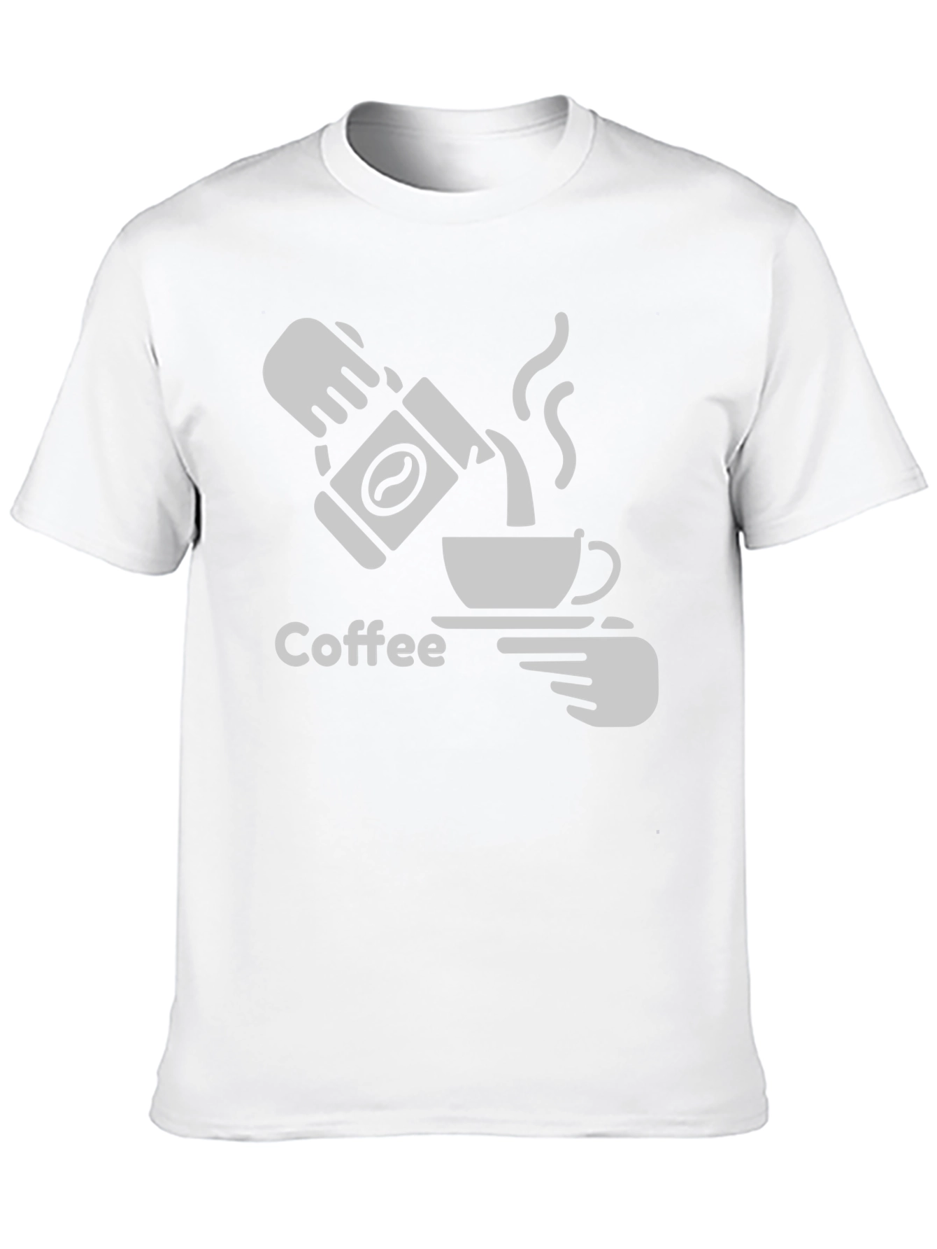 Coffee Graphic Tee - Black Casual T-Shirt