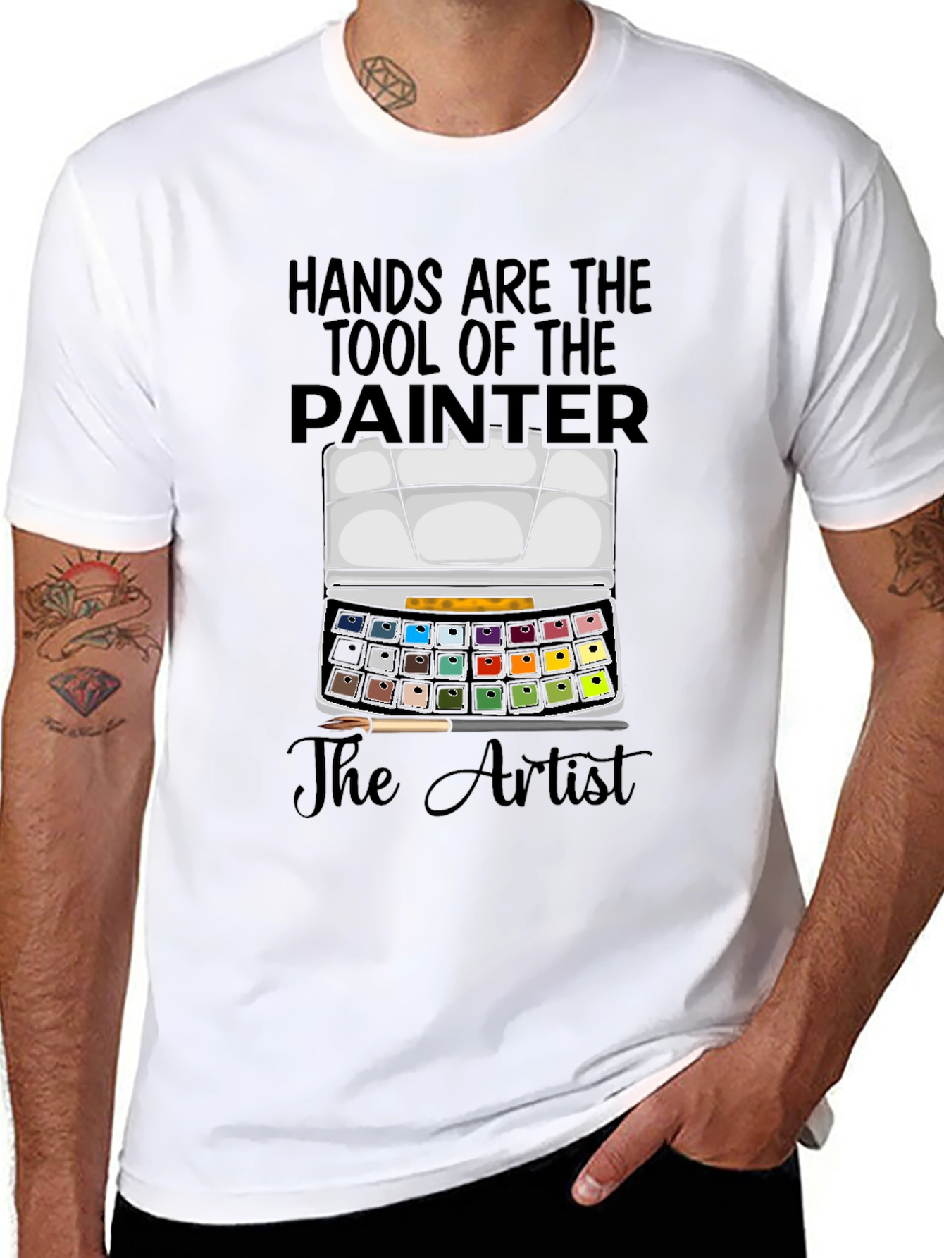 Artist T-Shirt: Hands are the Tool