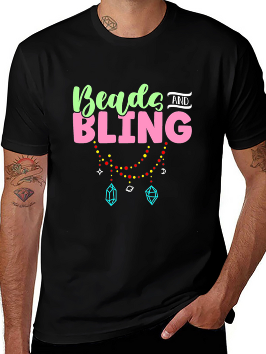 Beads and Bling Black T-Shirt