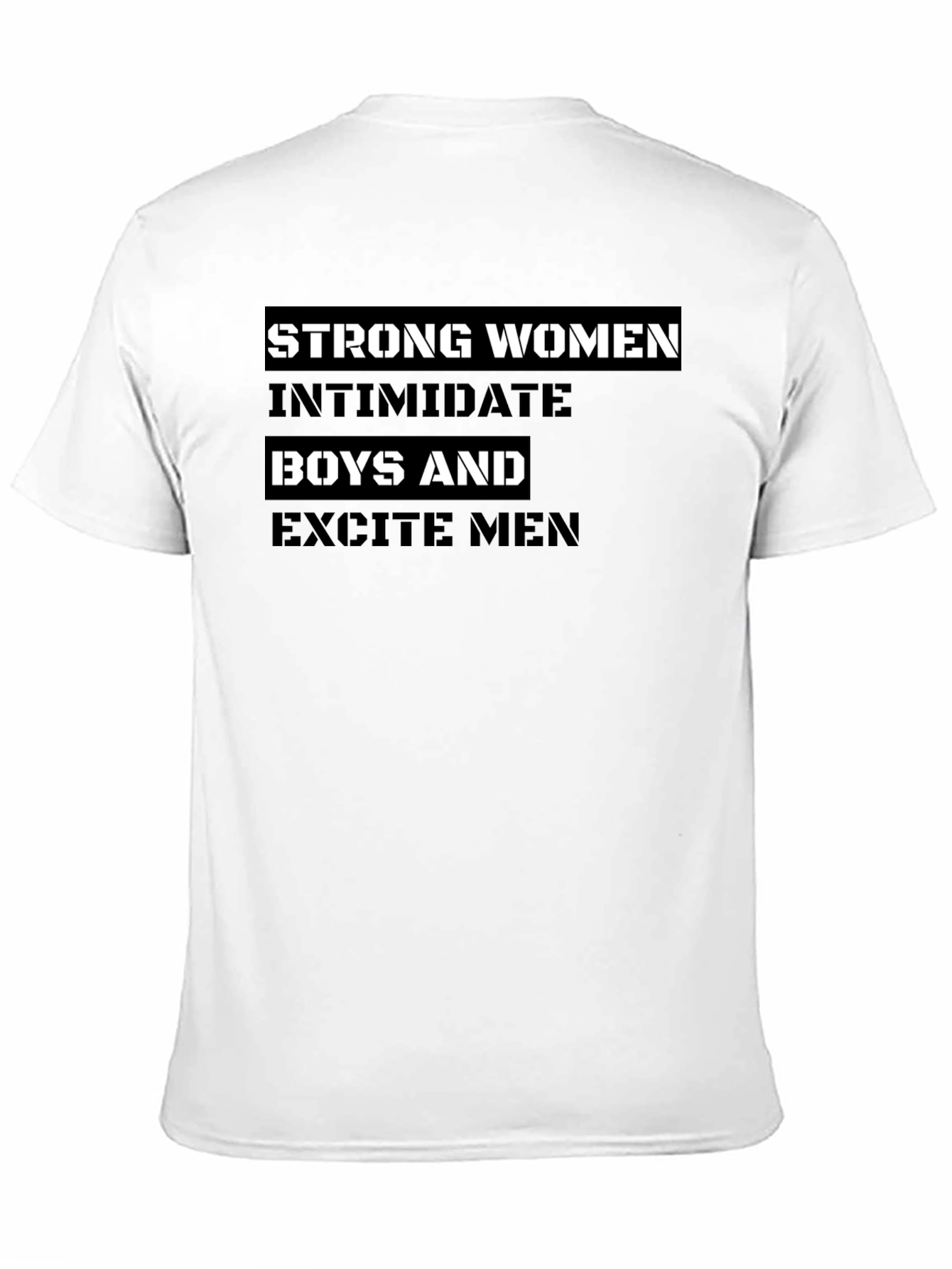 Strong Women Graphic Tee - Black T-Shirt