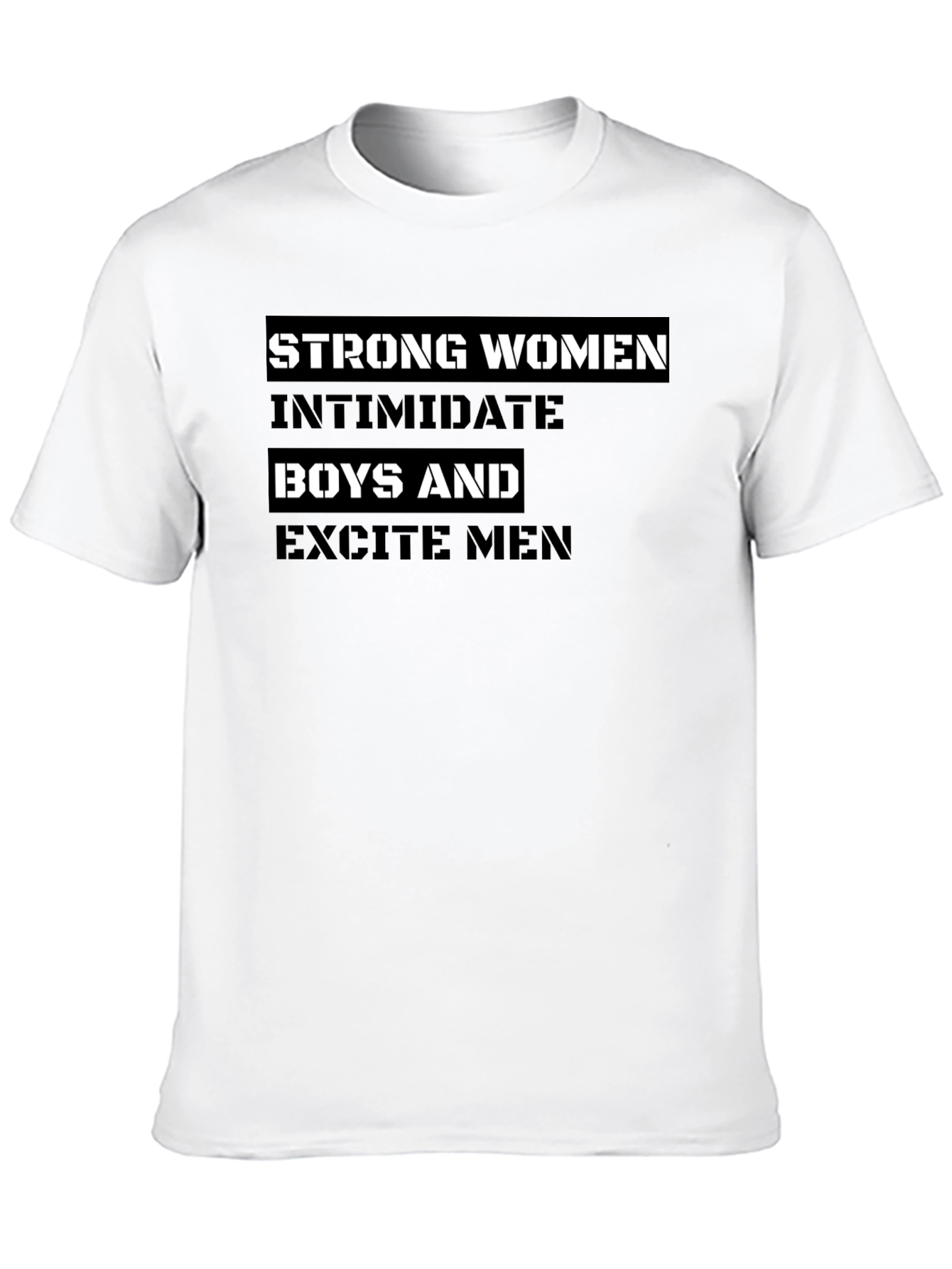 Strong Women Graphic Tee - Black T-Shirt