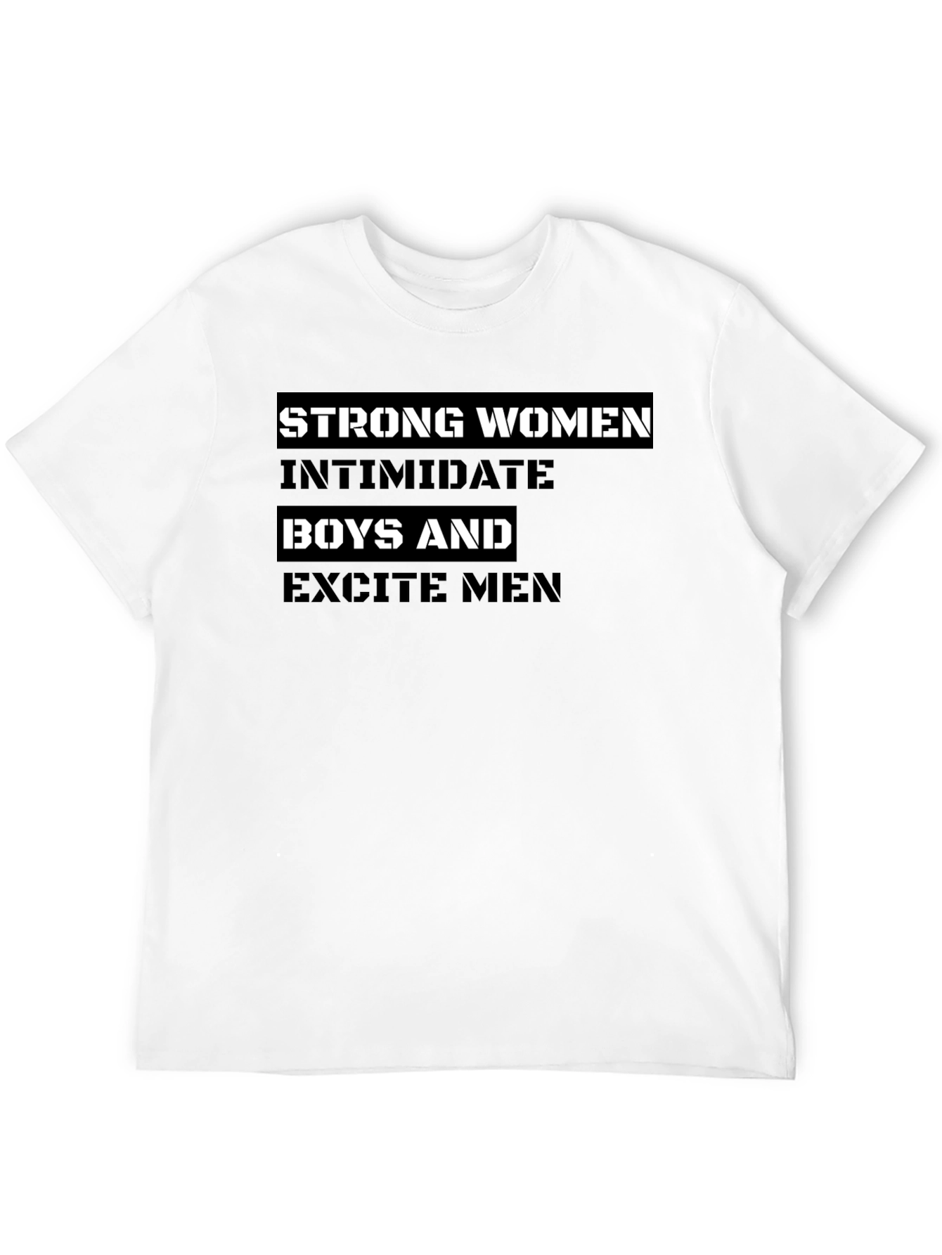 Strong Women Graphic Tee - Black T-Shirt