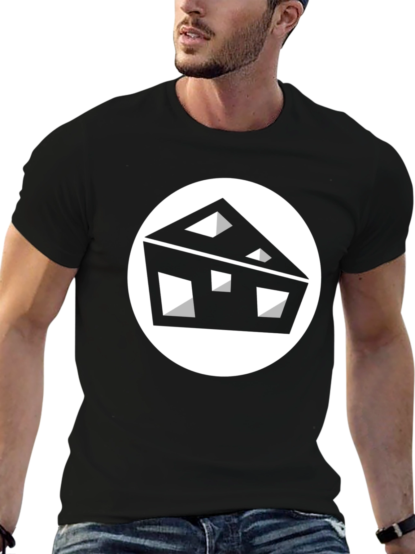Abstract Cheese T-Shirt - Modern Graphic Tee