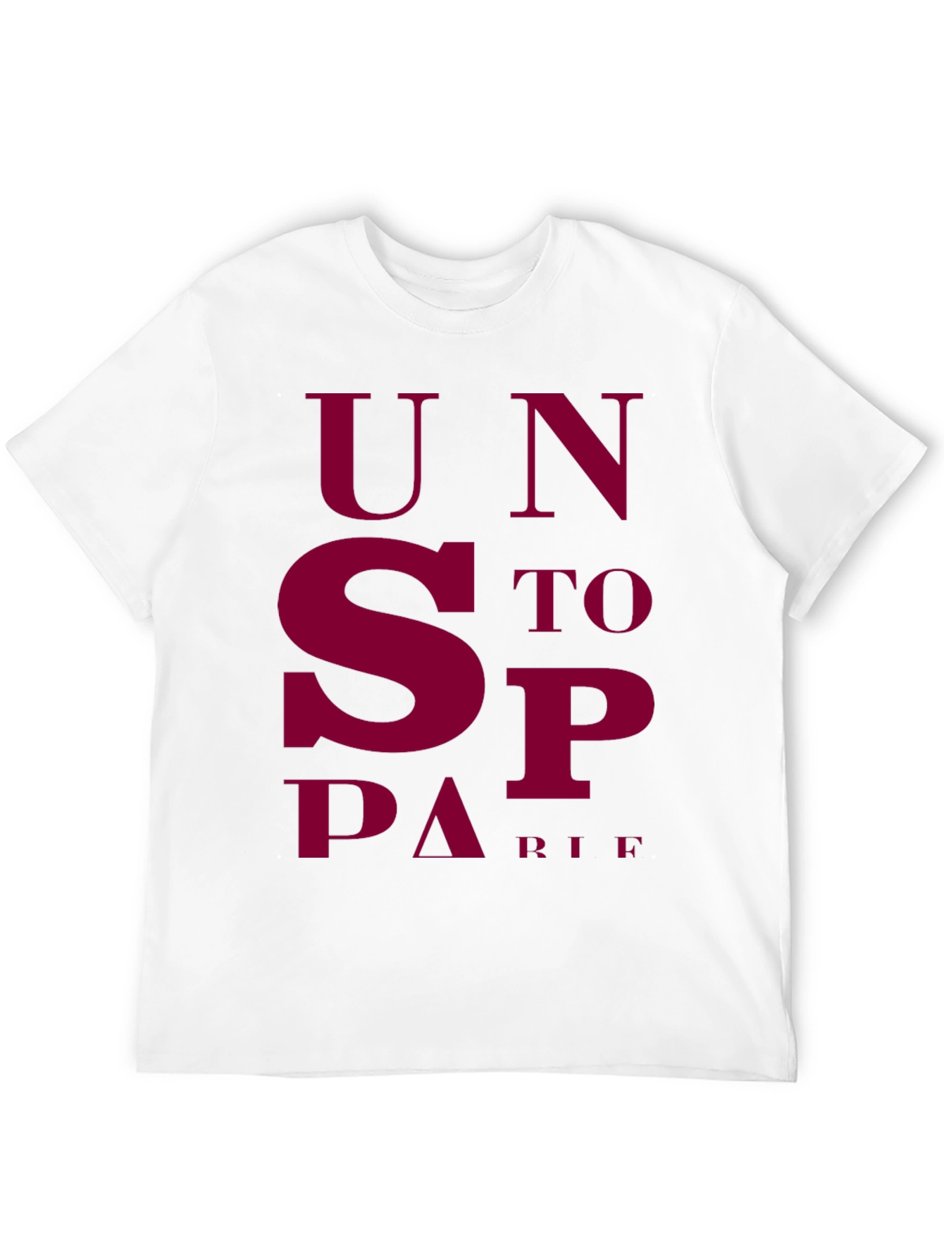 Unstoppable Mens Graphic Tee