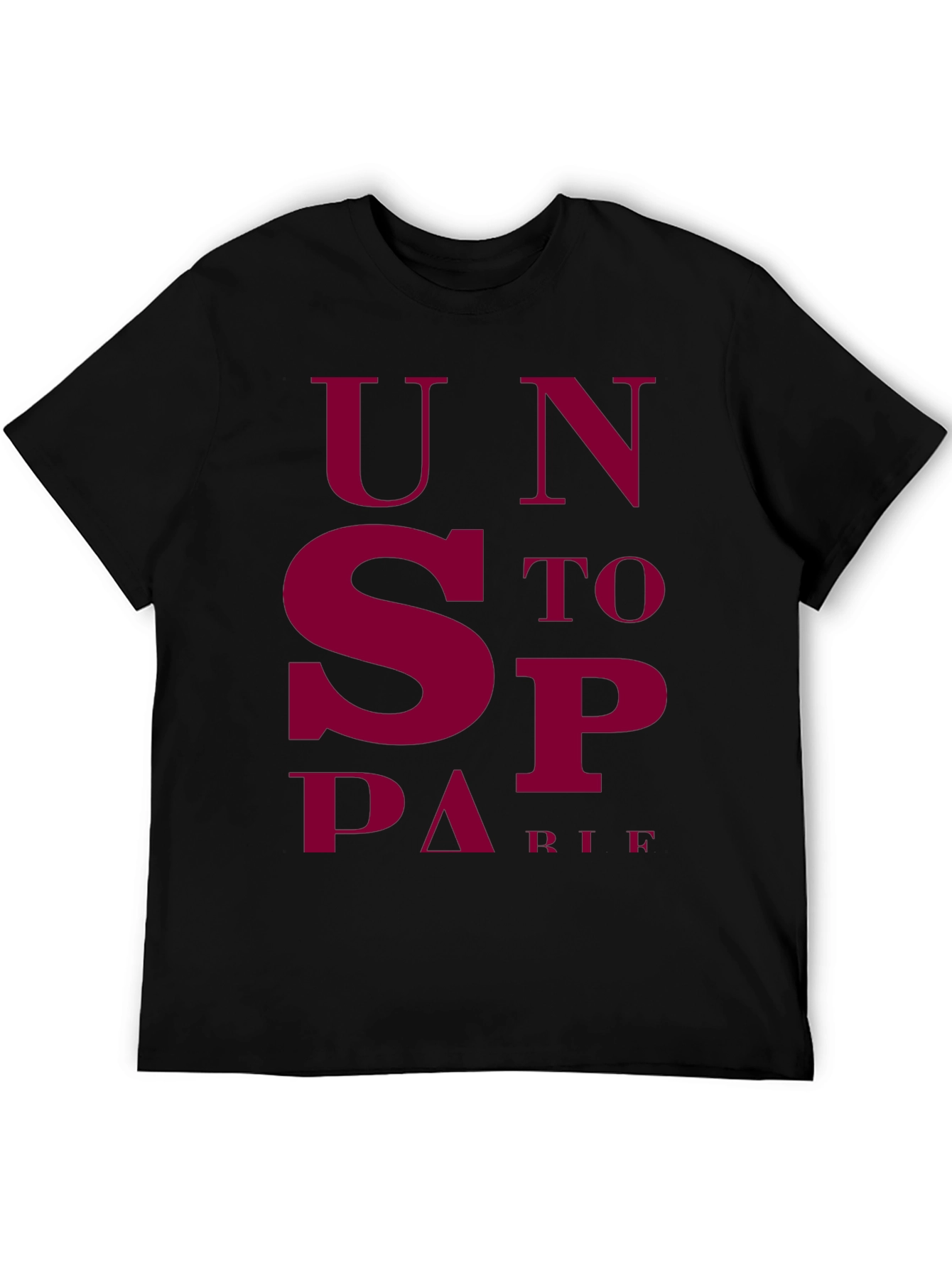 Unstoppable Mens Graphic Tee
