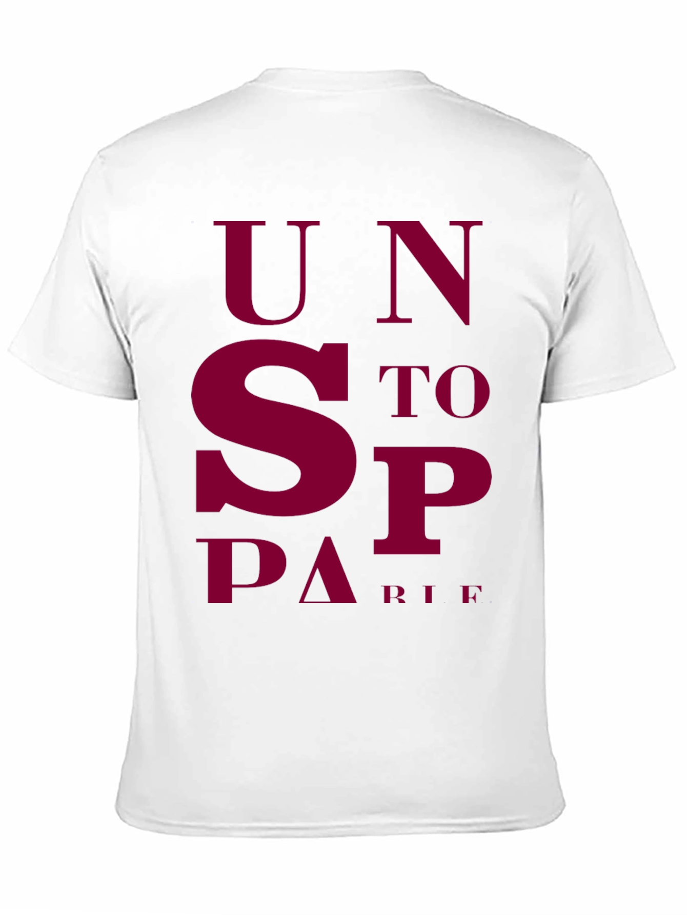 Unstoppable Mens Graphic Tee