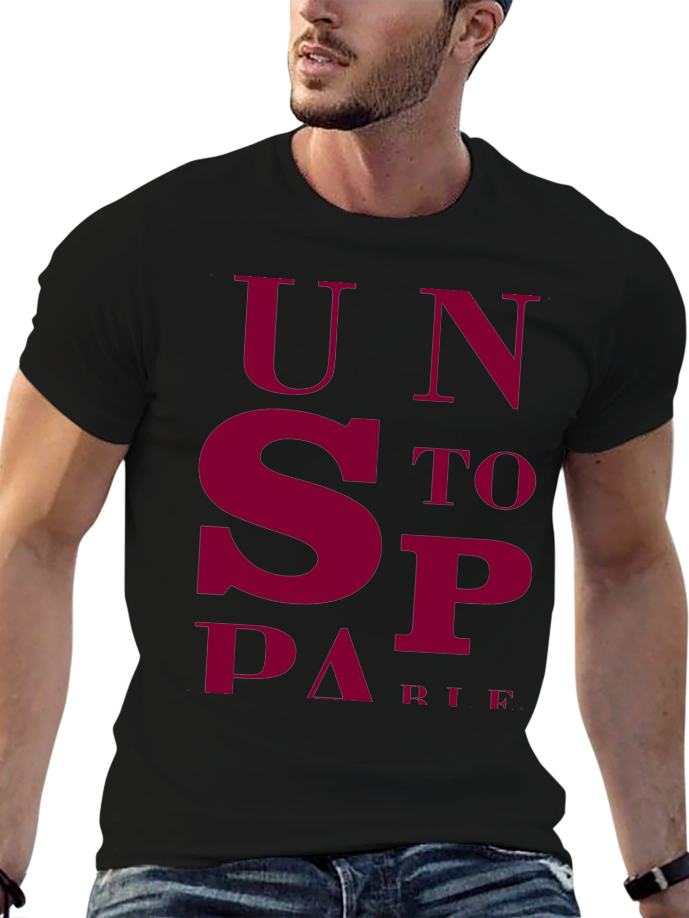 Unstoppable Mens Graphic Tee