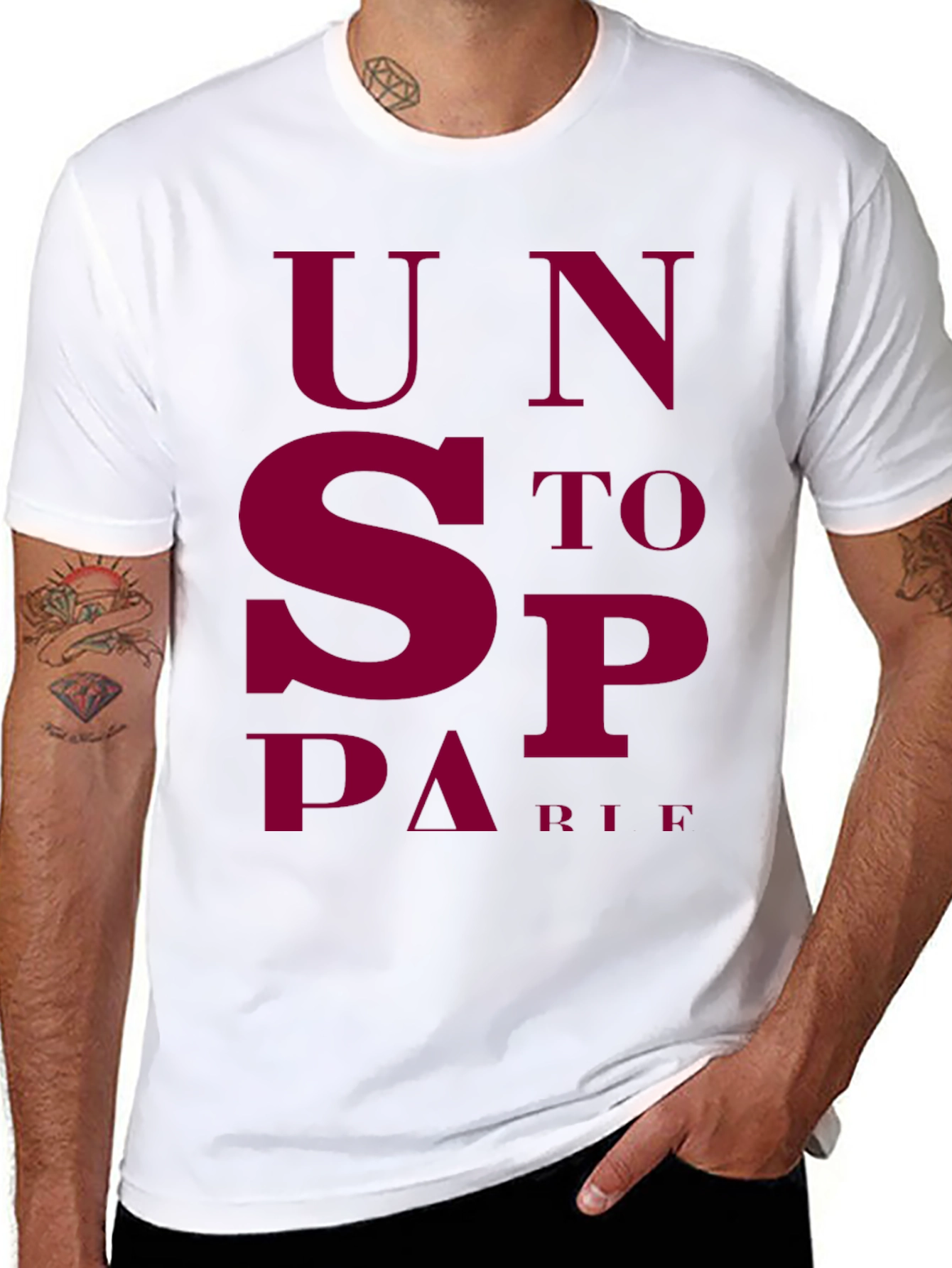 Unstoppable Mens Graphic Tee